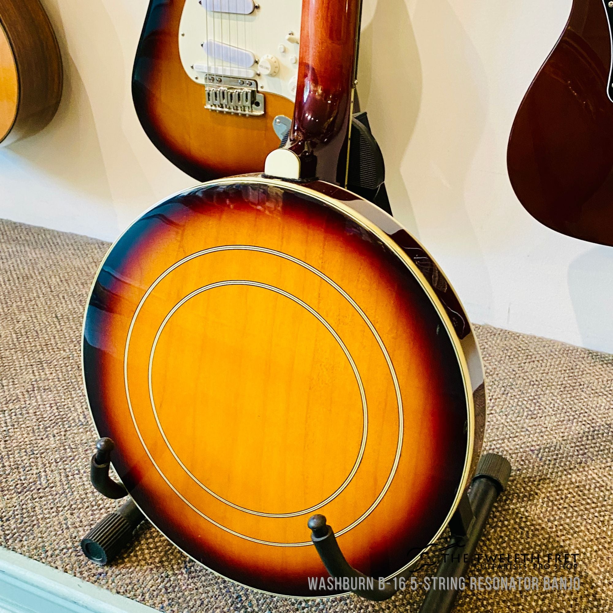 Washburn B-16 5-String Resonator Banjo - The Twelfth Fret