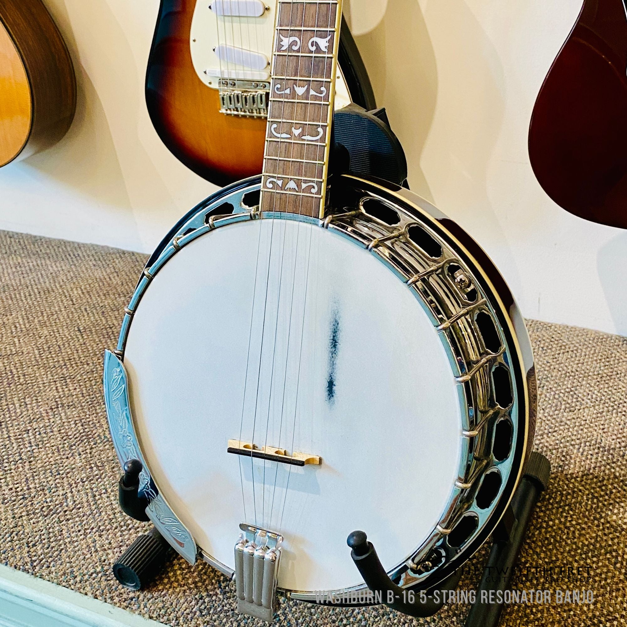 Washburn B-16 5-String Resonator Banjo - The Twelfth Fret