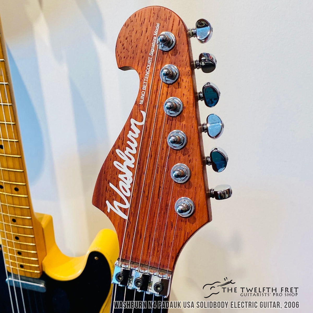 Washburn N4 Padauk USA Solidbody Electric Guitar, 2006 - The Twelfth Fret