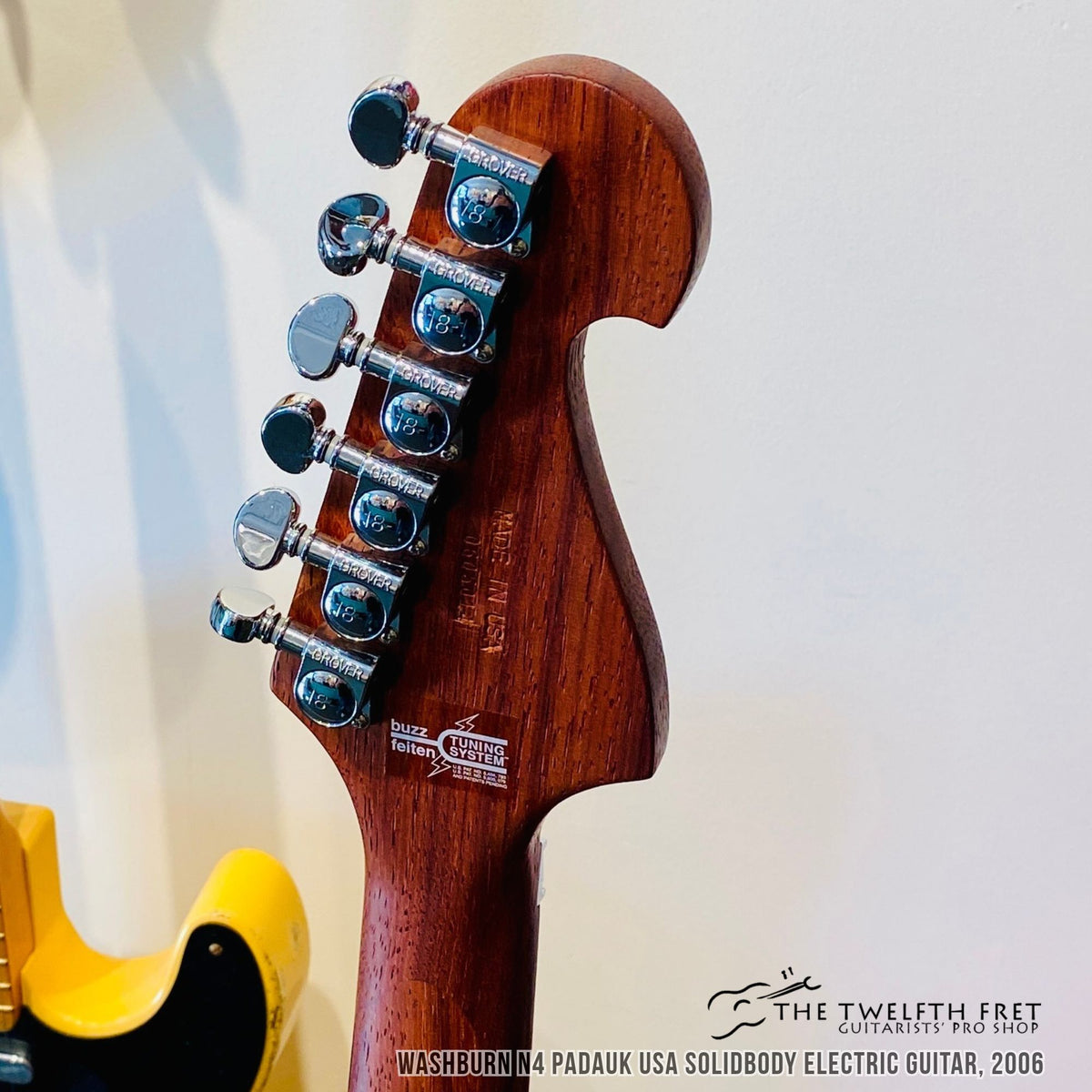 Washburn N4 Padauk USA Solidbody Electric Guitar, 2006 - The Twelfth Fret