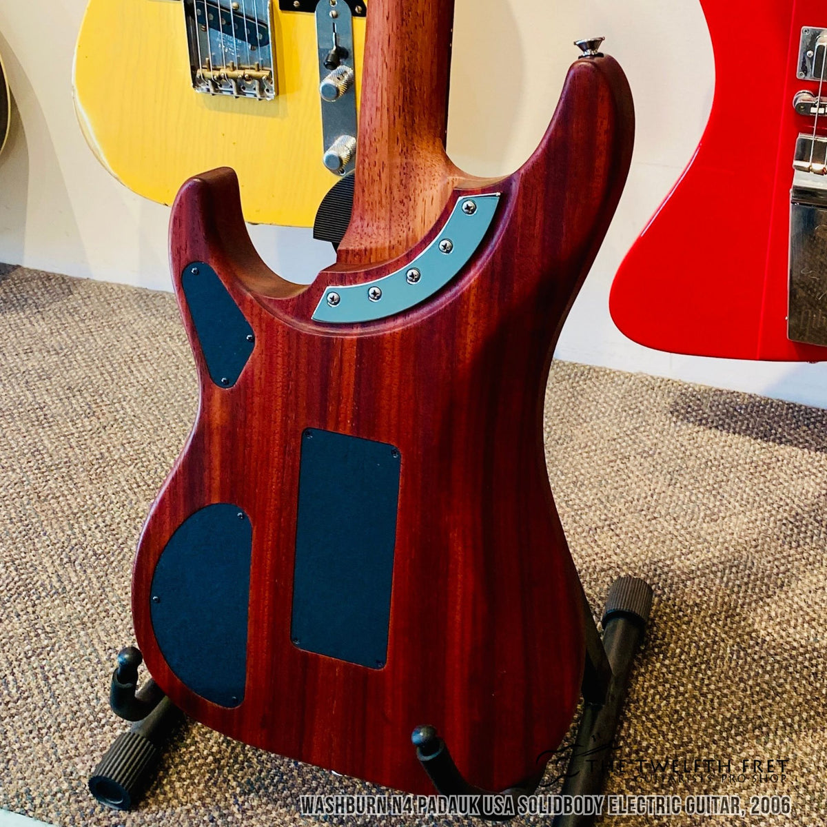 Washburn N4 Padauk USA Solidbody Electric Guitar, 2006 - The Twelfth Fret
