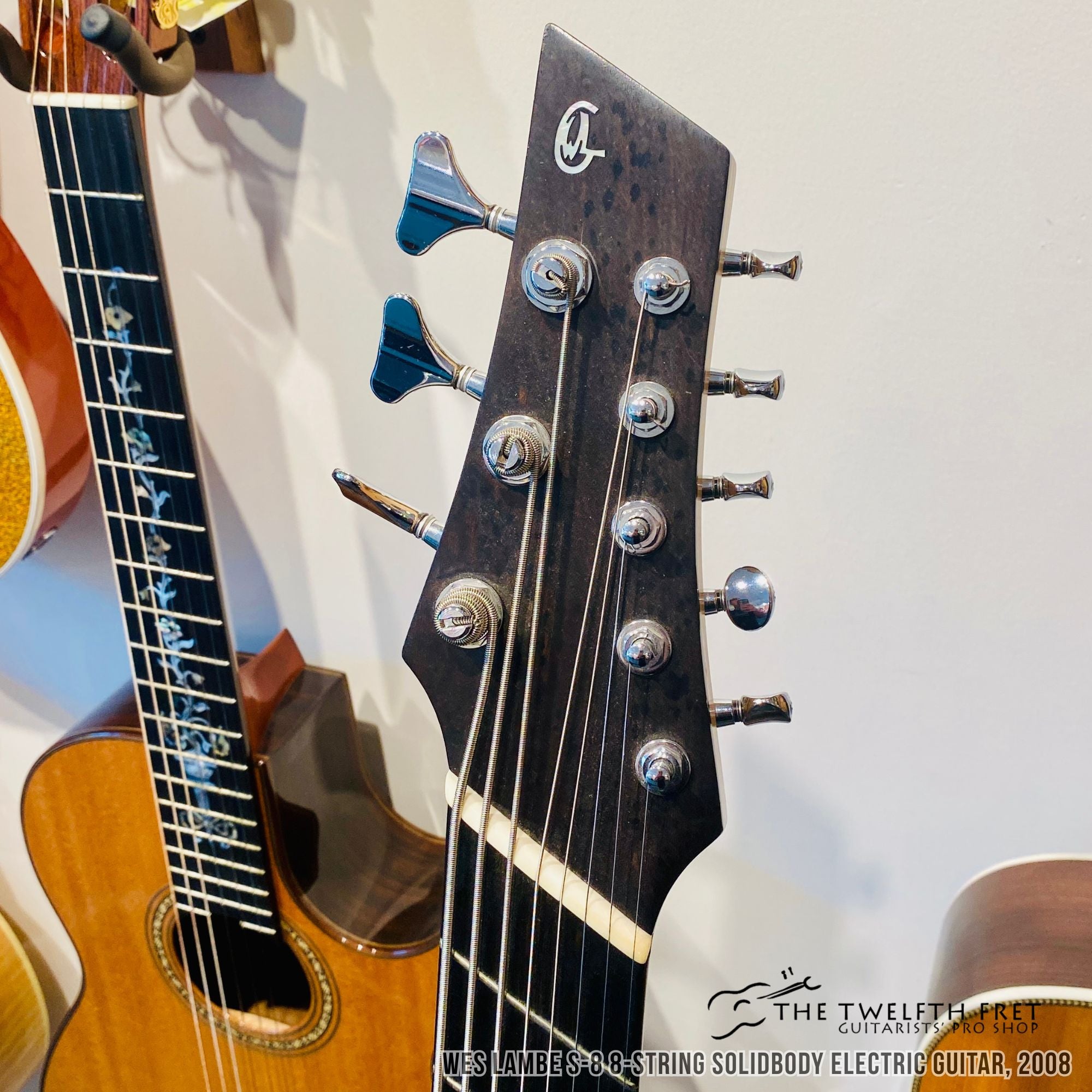 Wes Lambe S-8 8-String Solidbody Electric Guitar, 2008 - The Twelfth Fret
