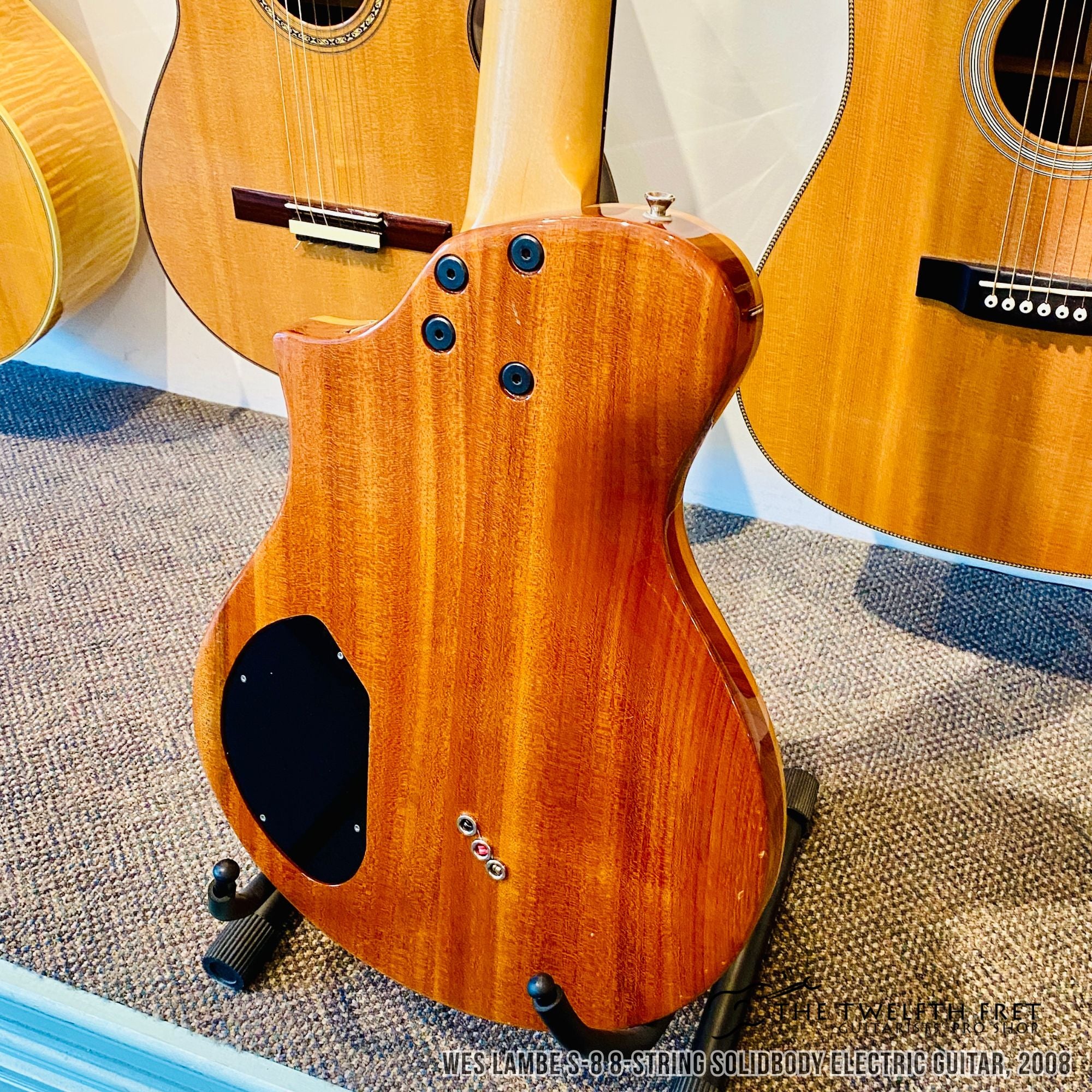Wes Lambe S-8 8-String Solidbody Electric Guitar, 2008 - The Twelfth Fret