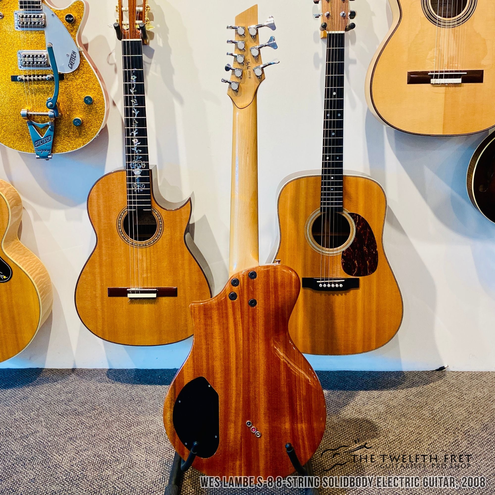 Wes Lambe S-8 8-String Solidbody Electric Guitar, 2008 - The Twelfth Fret
