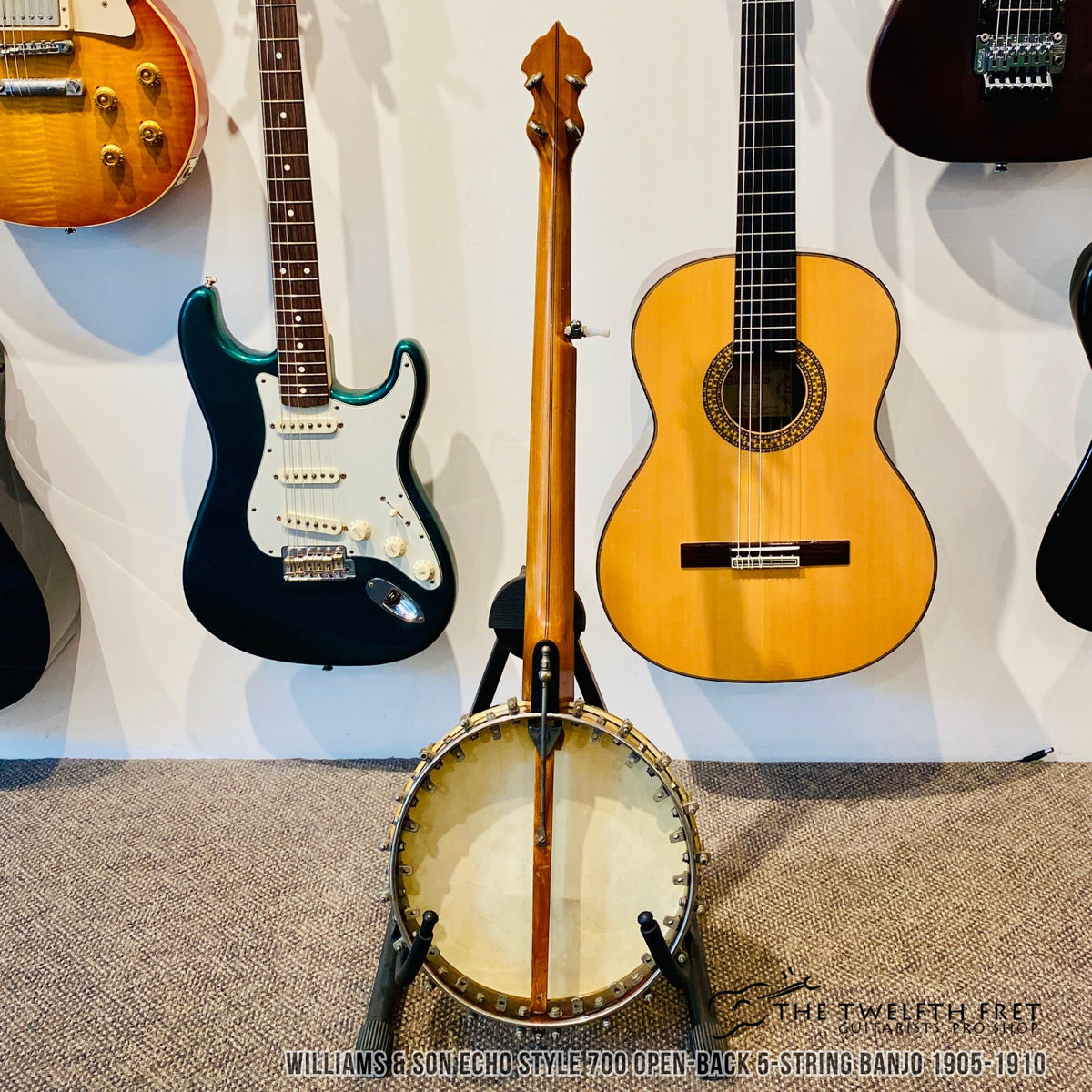 Williams & Son Echo Style 700 Open-Back 5-String Banjo 1905-1910 - The Twelfth Fret