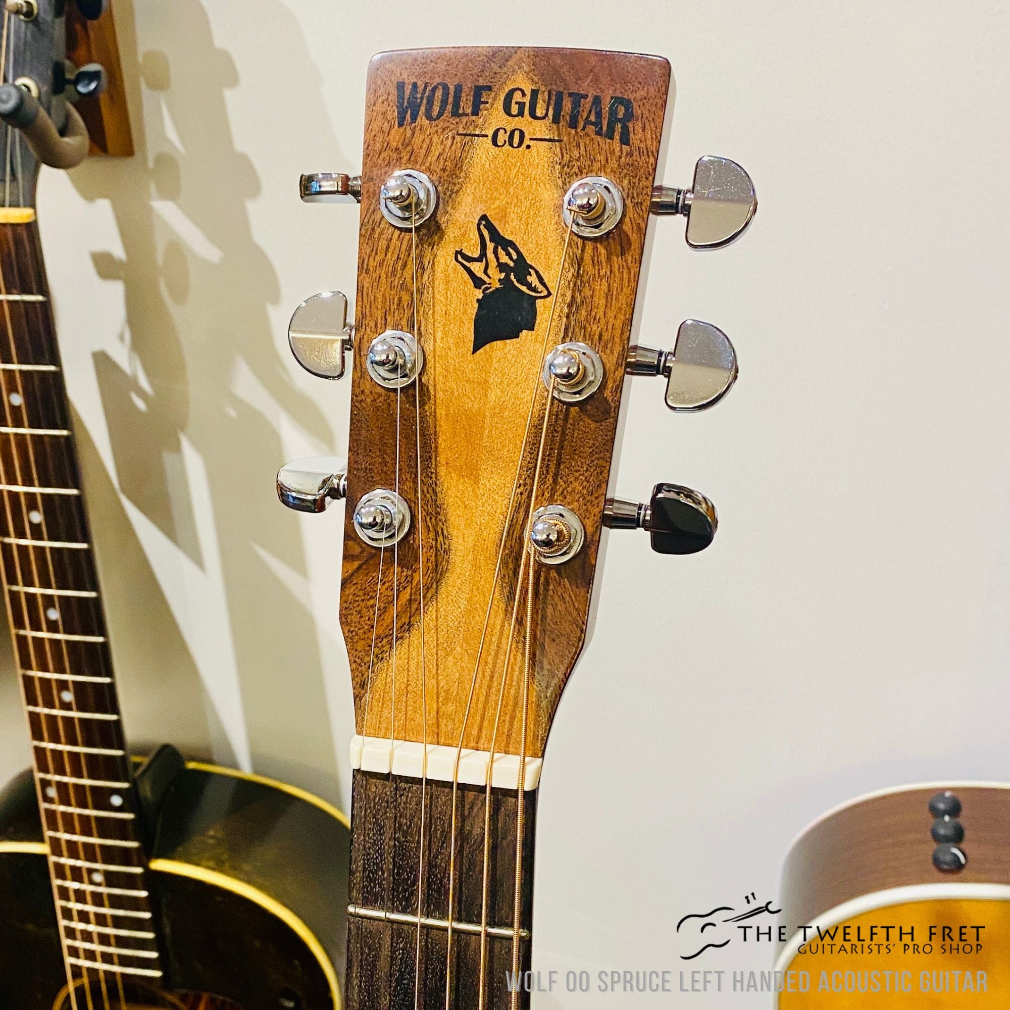 Wolf 00 Spruce Left handed Acoustic Guitar - The Twelfth Fret