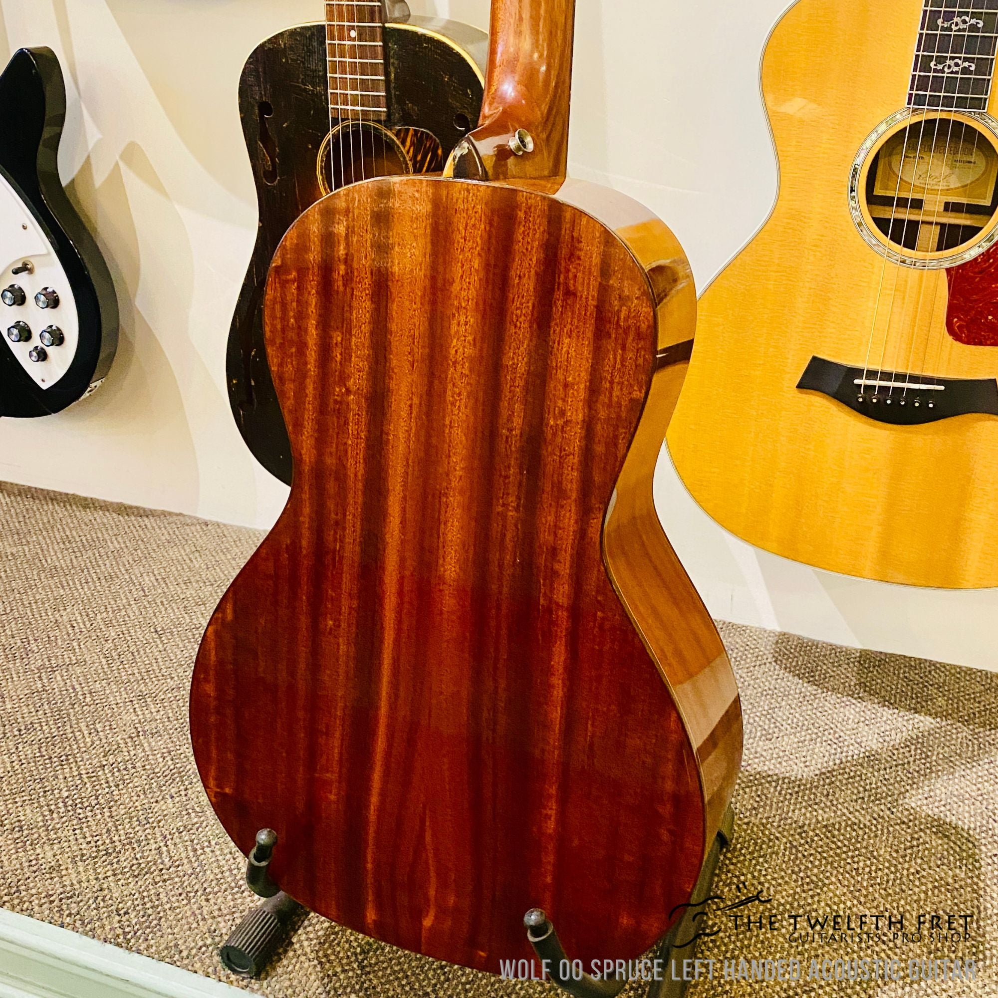 Wolf 00 Spruce Left handed Acoustic Guitar - The Twelfth Fret