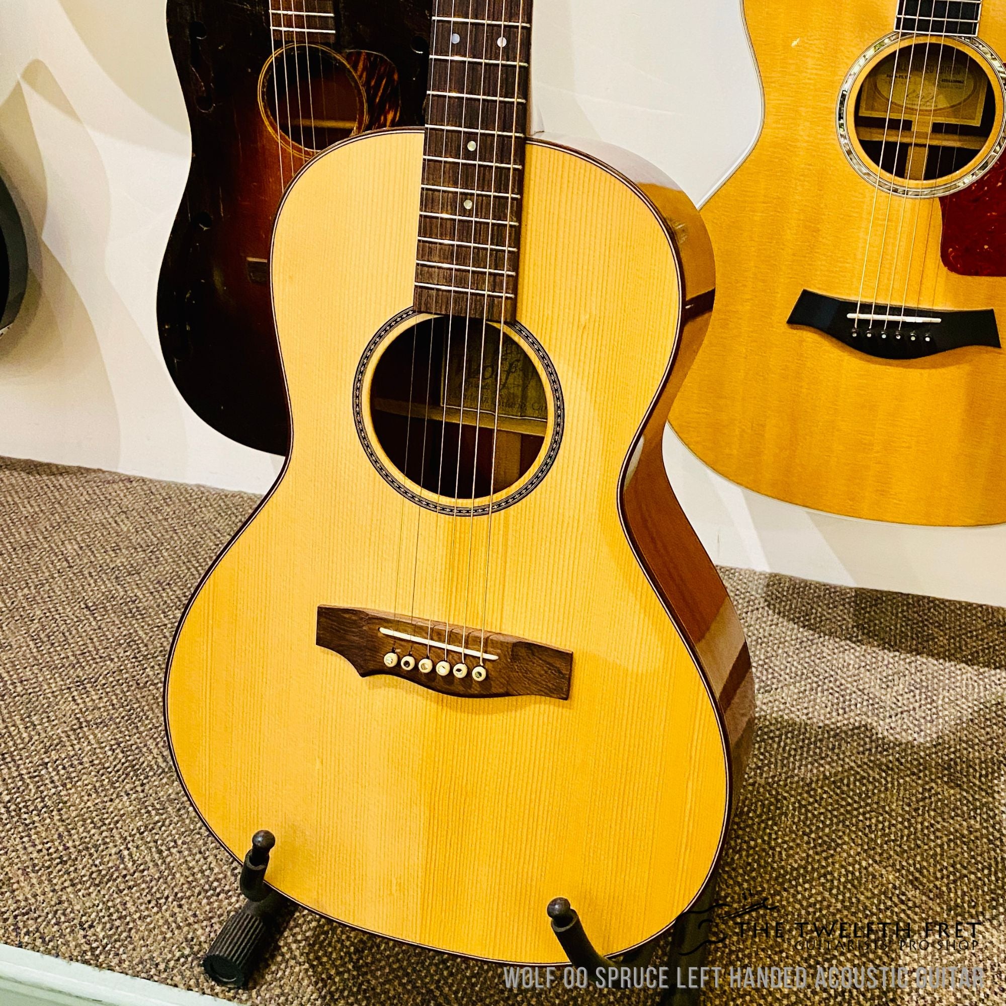 Wolf 00 Spruce Left handed Acoustic Guitar - The Twelfth Fret