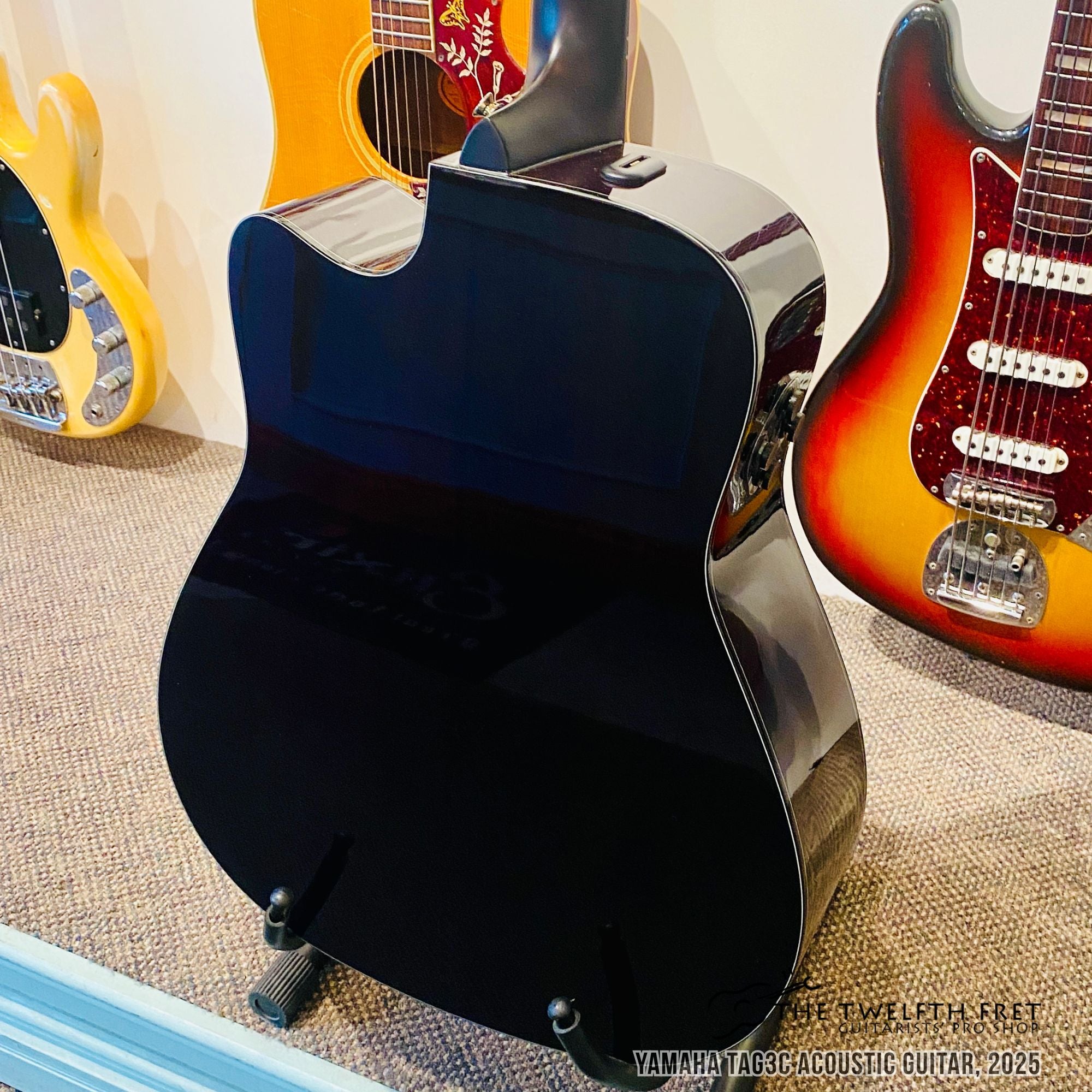 Yamaha TAG3C Acoustic Guitar, 2025 - The Twelfth Fret