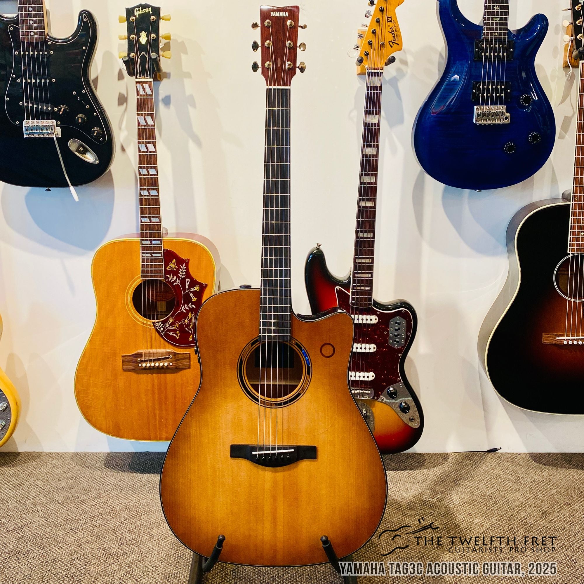 Yamaha TAG3C Acoustic Guitar, 2025 - The Twelfth Fret