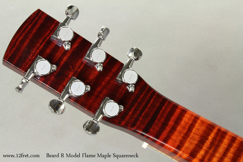 Beard R Model Flame Maple Squareneck Resonator Guitar - The Twelfth Fret