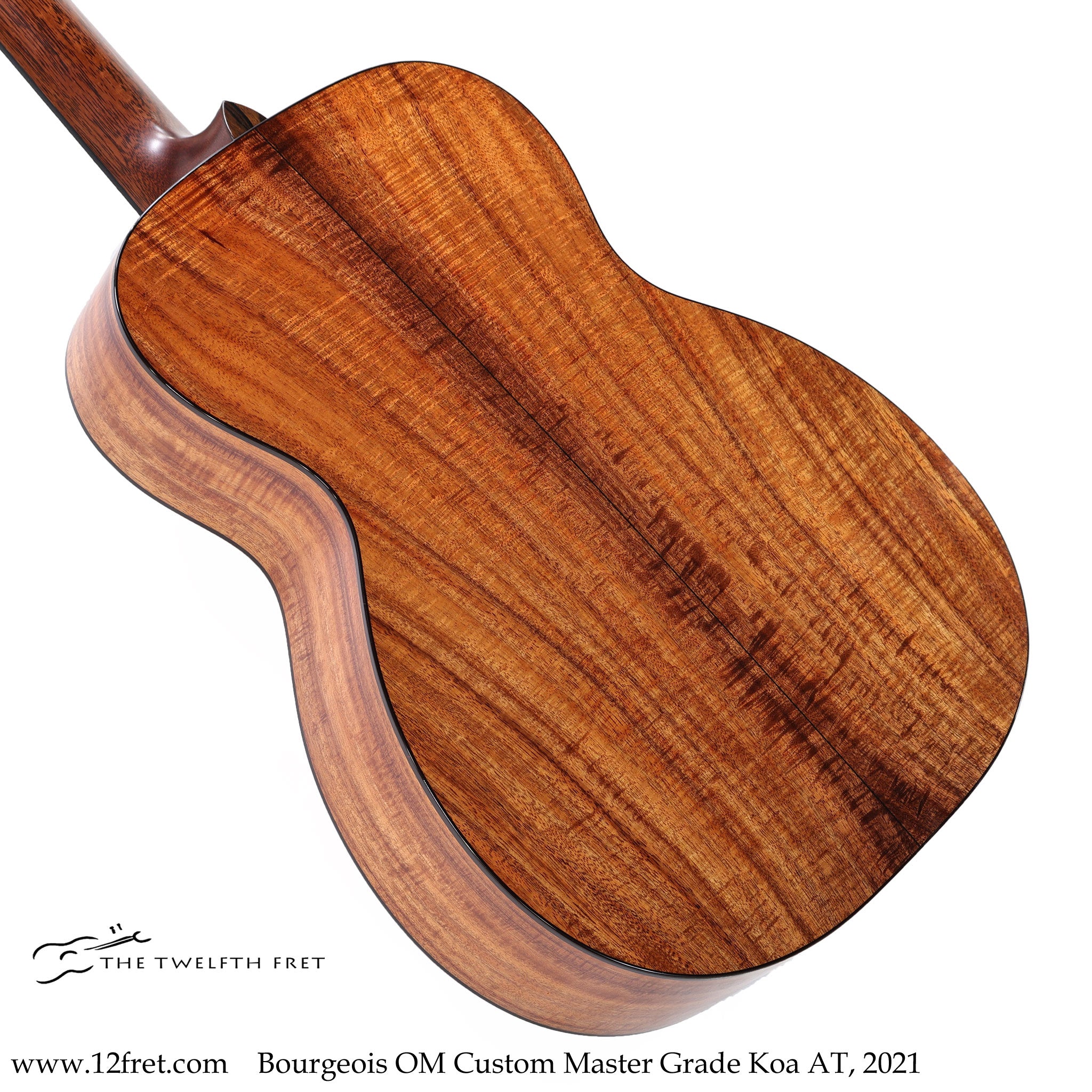 Bourgeois OM Custom Master Grade Koa AT, 2021  - The Twelfth Fret