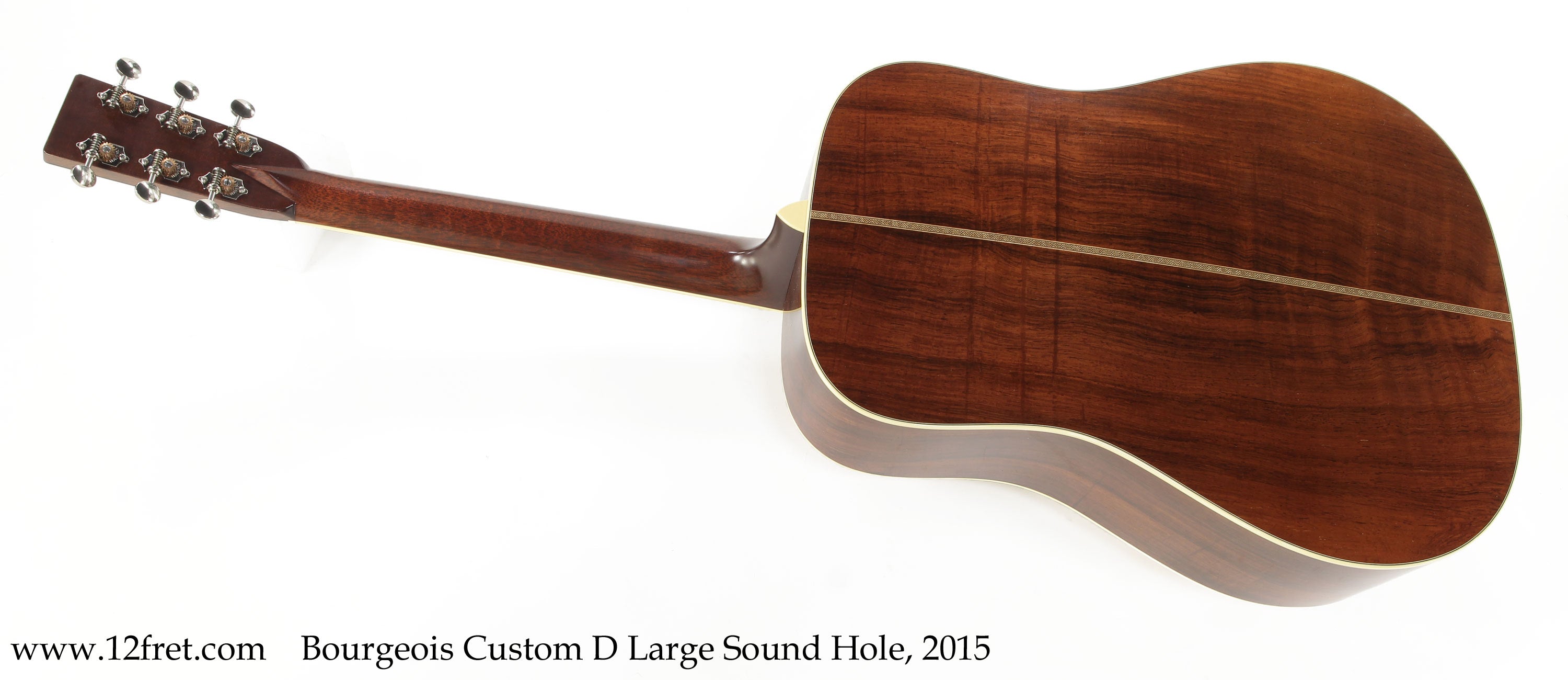 Bourgeois Custom D LSH Large Sound Hole, 2015 - The Twelfth Fret