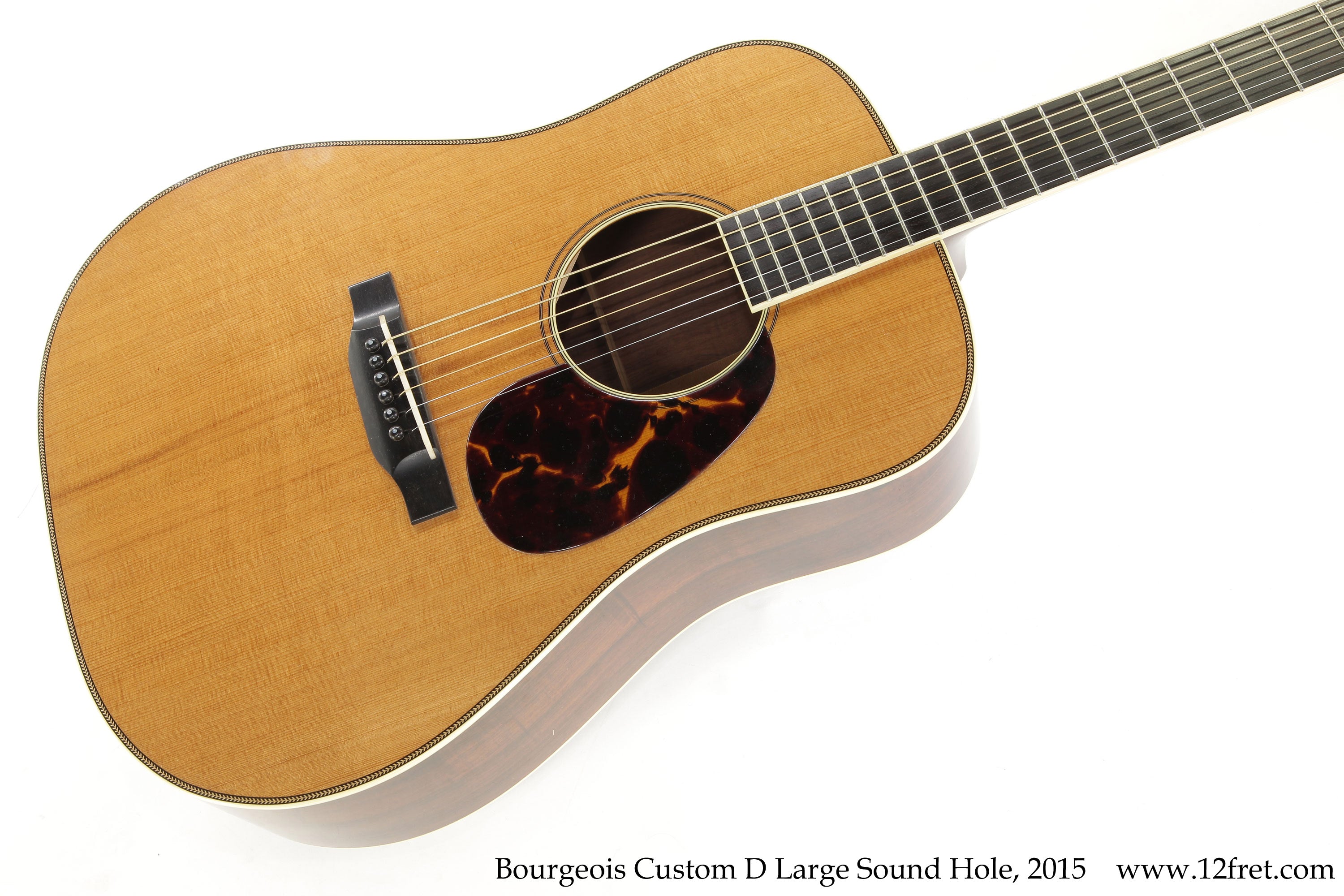 Bourgeois Custom D LSH Large Sound Hole, 2015 - The Twelfth Fret