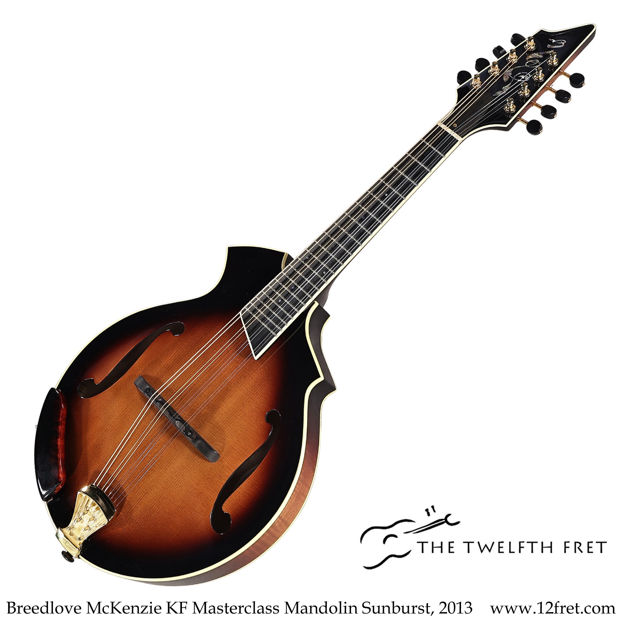 Breedlove McKenzie KF Masterclass Mandolin Sunburst, 2013 - The Twelfth Fret