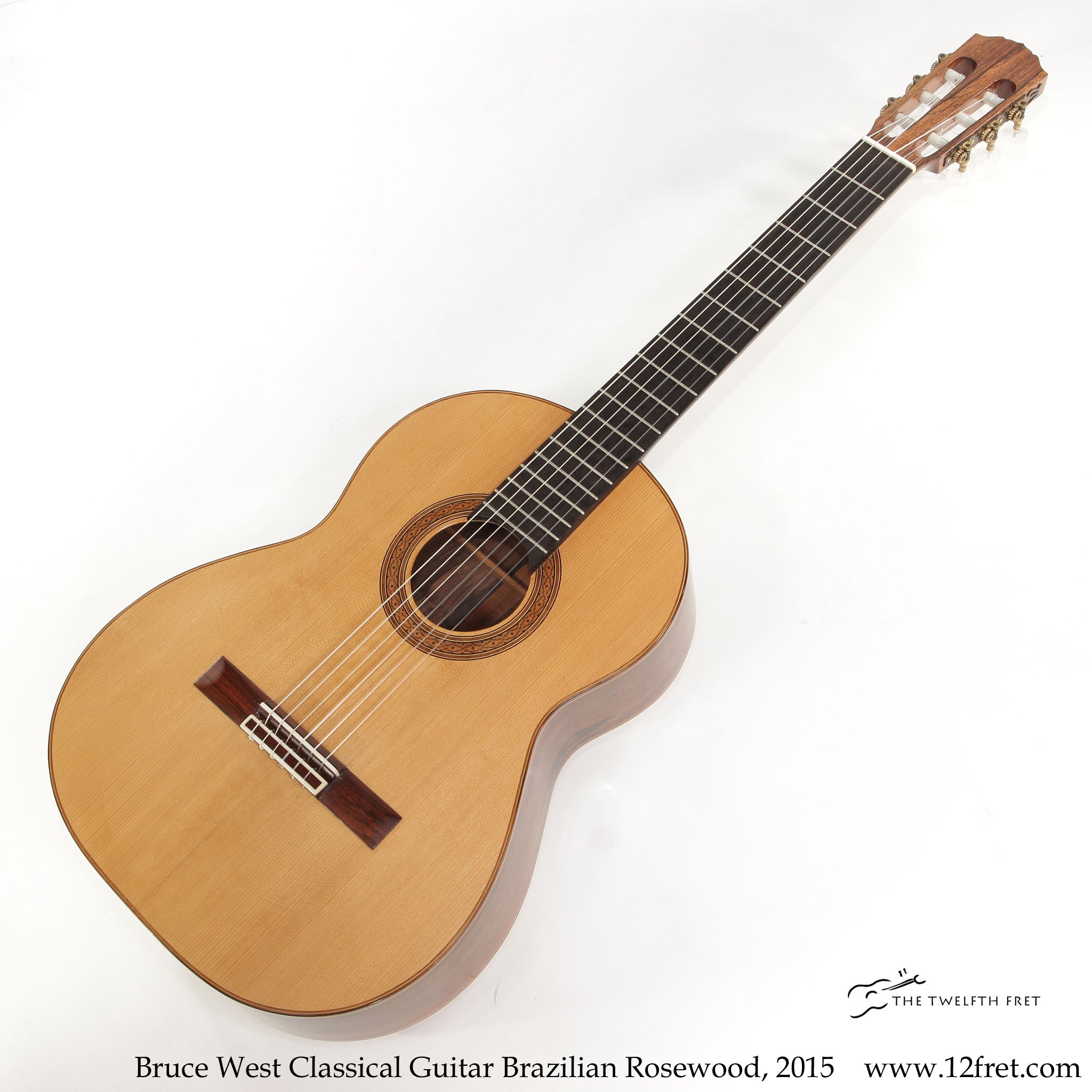 Bruce West Classical Guitar Brazilian Rosewood, 2015 - The Twelfth Fret