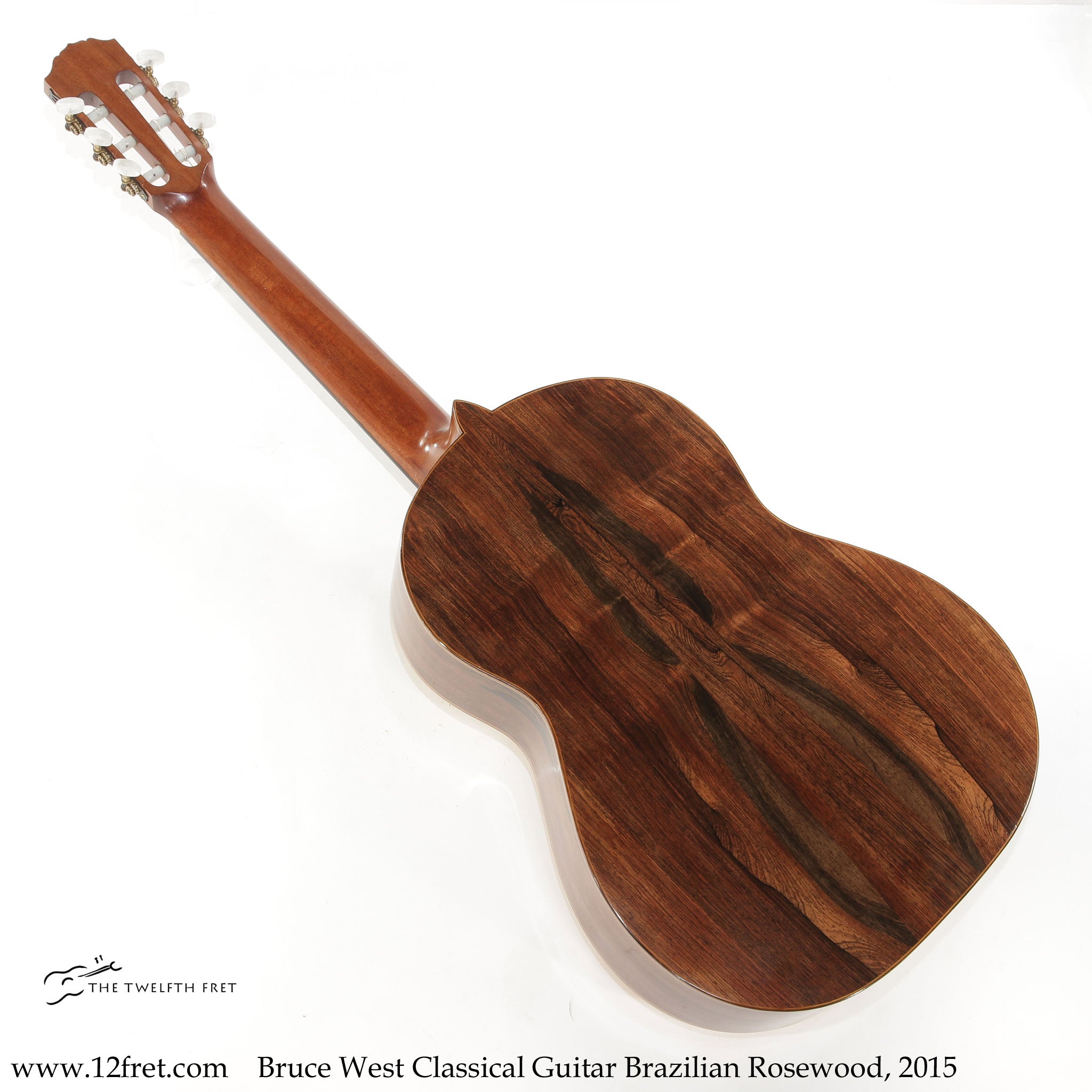 Bruce West Classical Guitar Brazilian Rosewood, 2015