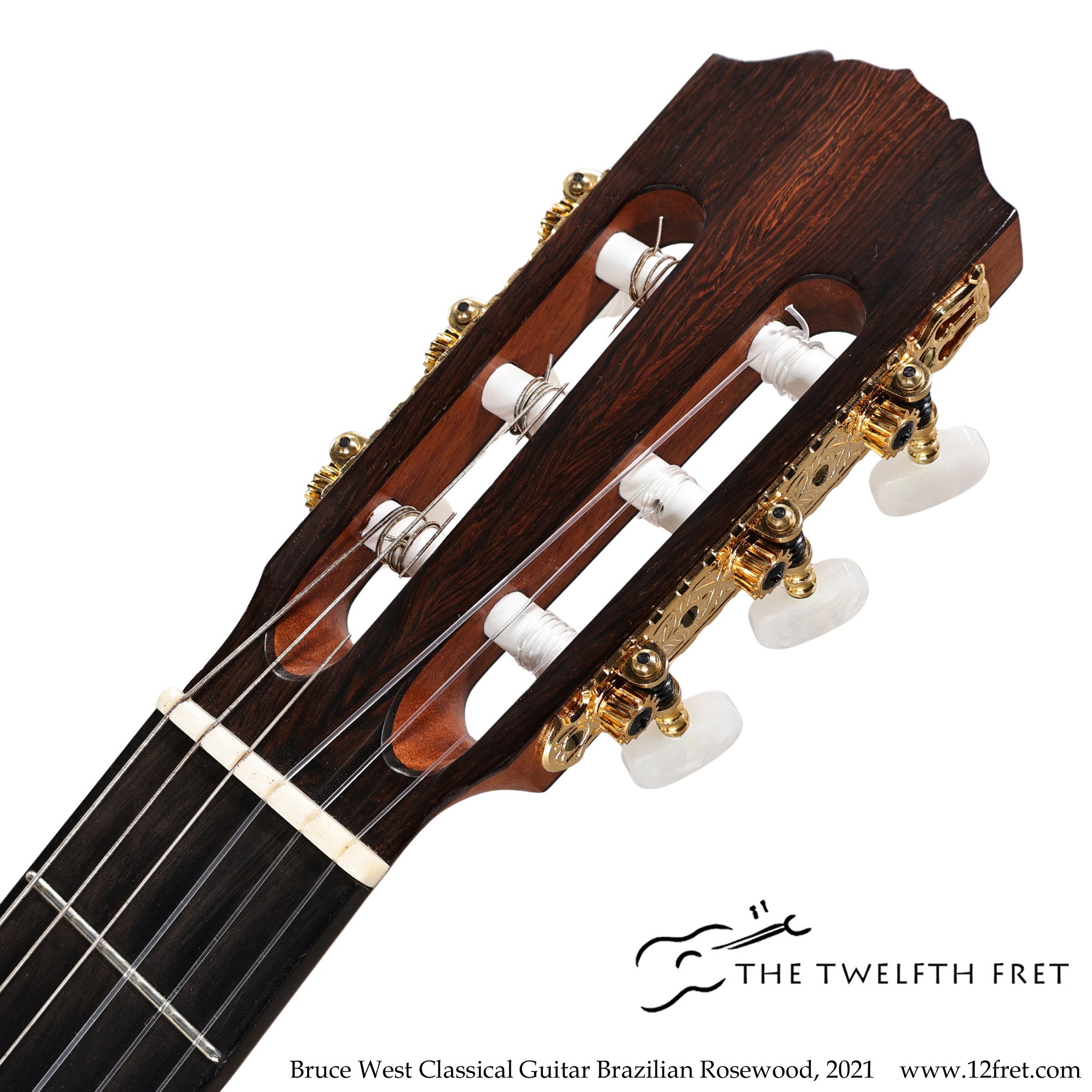 Bruce West Classical Guitar Brazilian Rosewood, 2021 - The Twelfth Fret