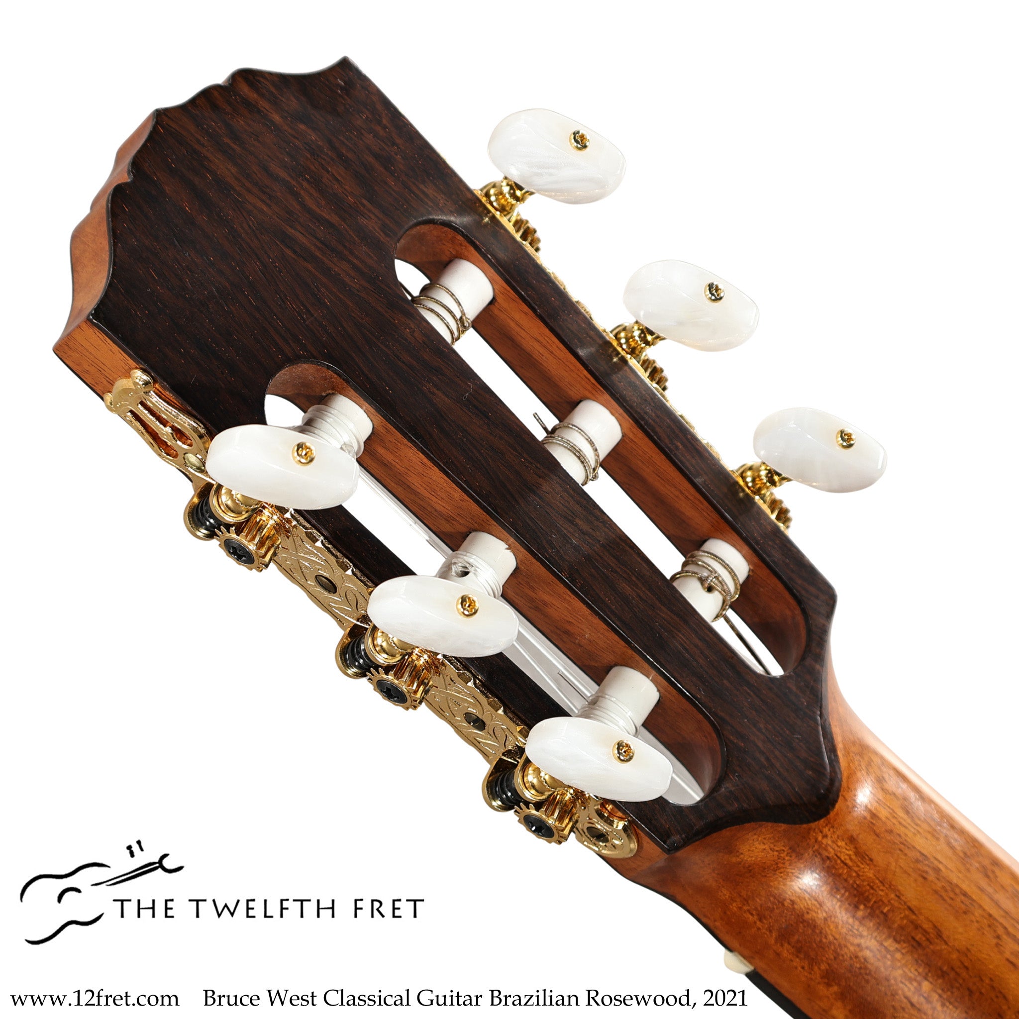 Bruce West Classical Guitar Brazilian Rosewood, 2021 - The Twelfth Fret