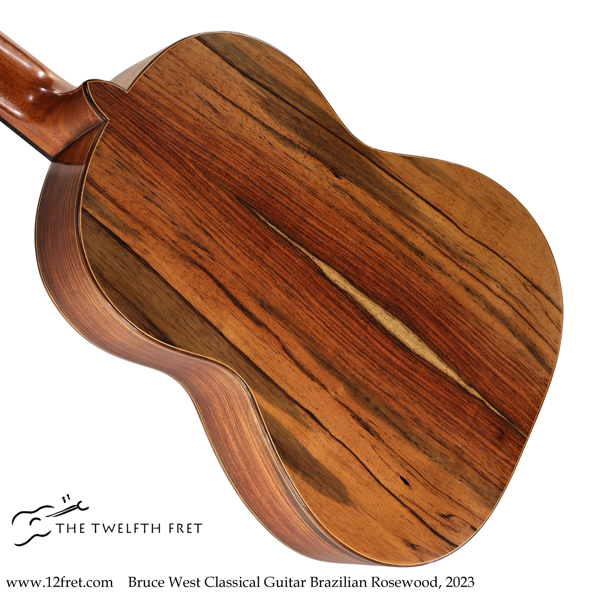 Bruce West Classical Guitar Brazilian Rosewood, 2023 - The Twelfth Fret