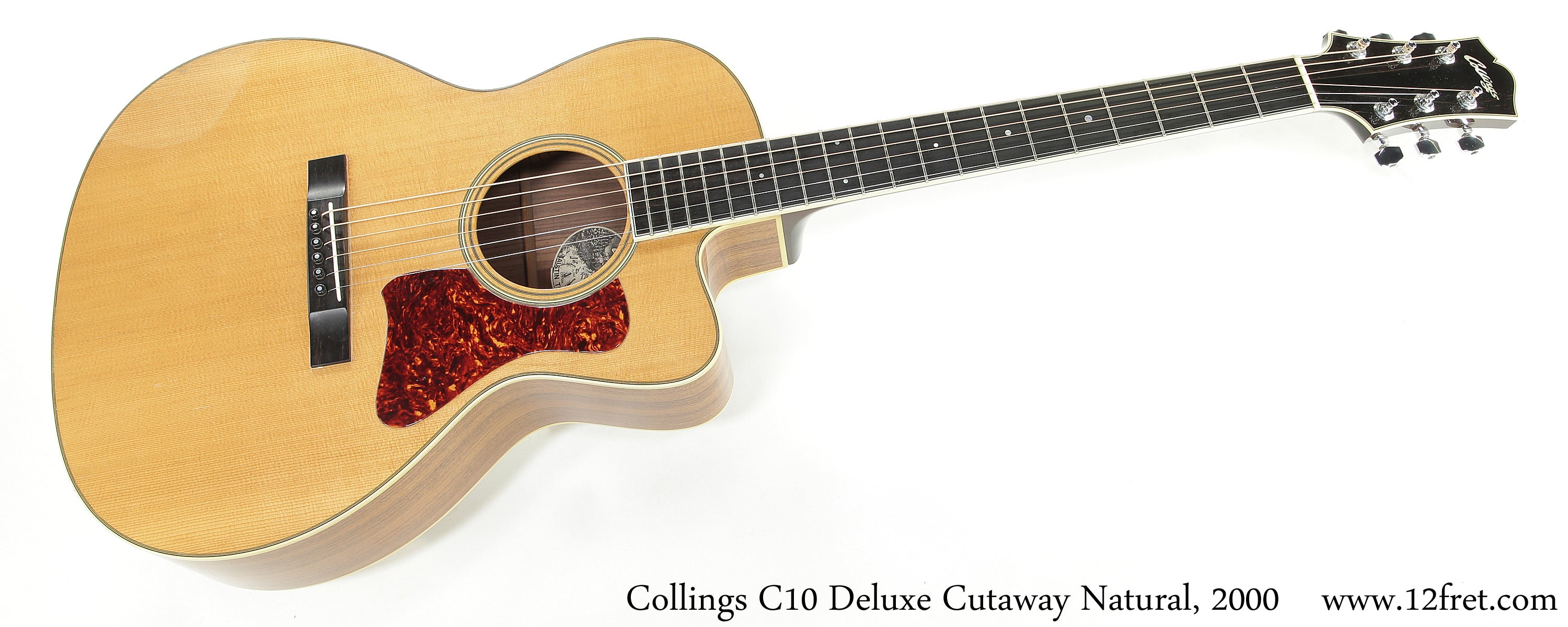 Collings C10 Deluxe Cutaway Natural, 2000 - The Twelfth Fret