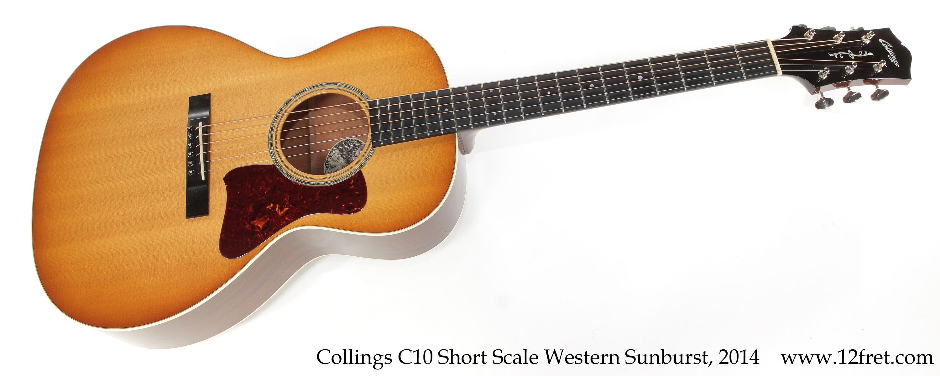 Collings C10 Short Scale Western Sunburst, 2014  - The Twelfth Fret