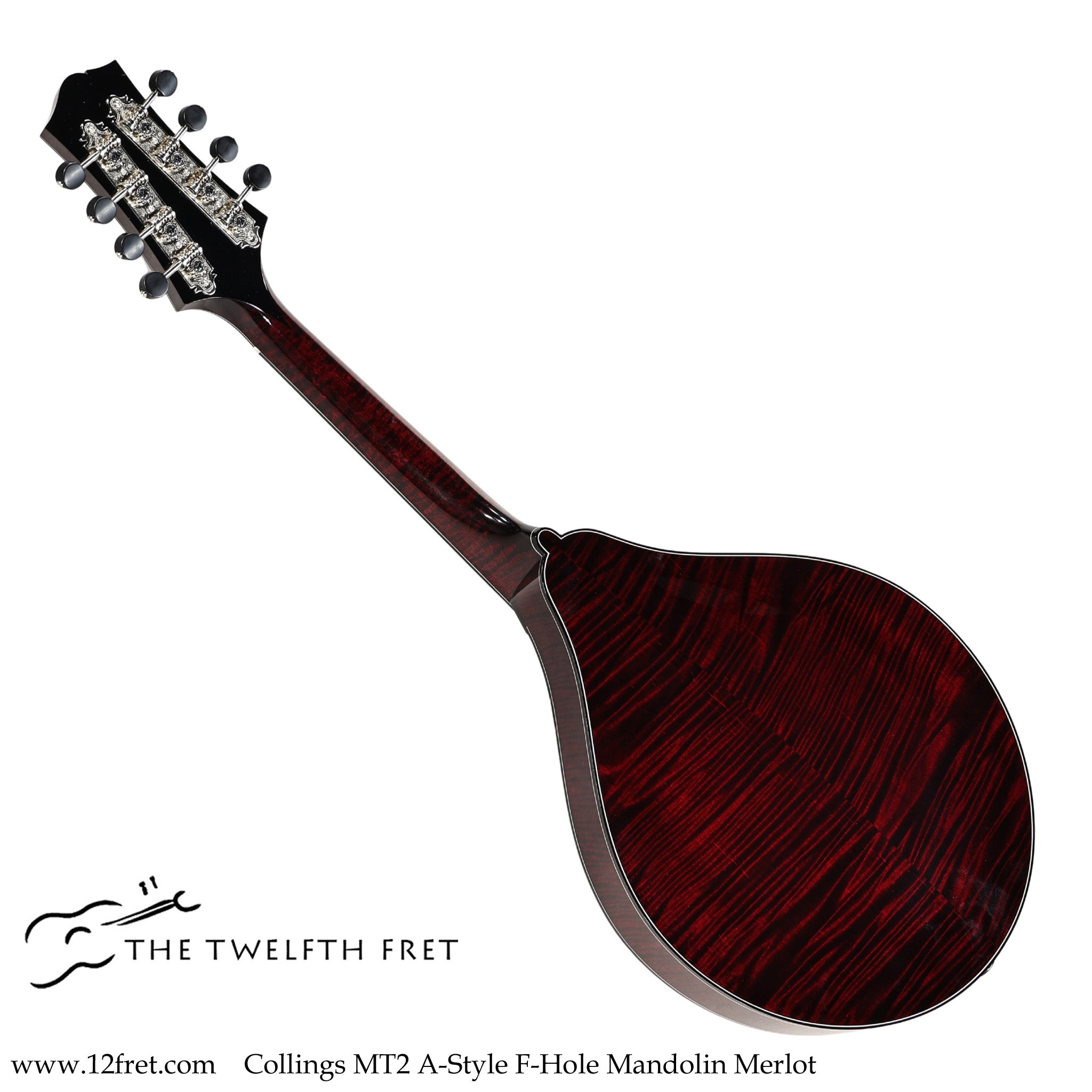 Collings MT2 A-Style F-Hole Mandolin Merlot - The Twelfth Fret