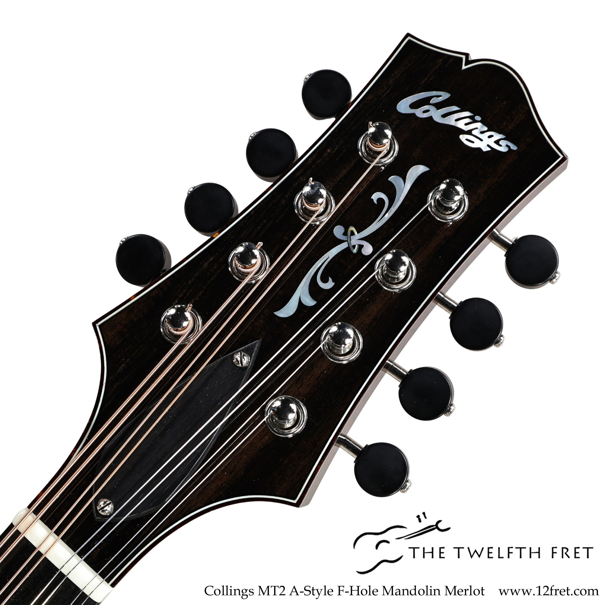 Collings MT2 A-Style F-Hole Mandolin Merlot - The Twelfth Fret