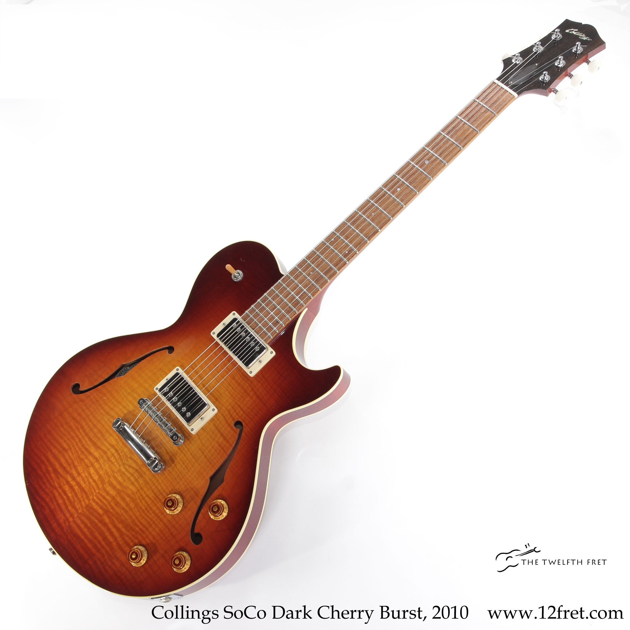 Collings SoCo Dark Cherry Burst, 2010 - The Twelfth Fret