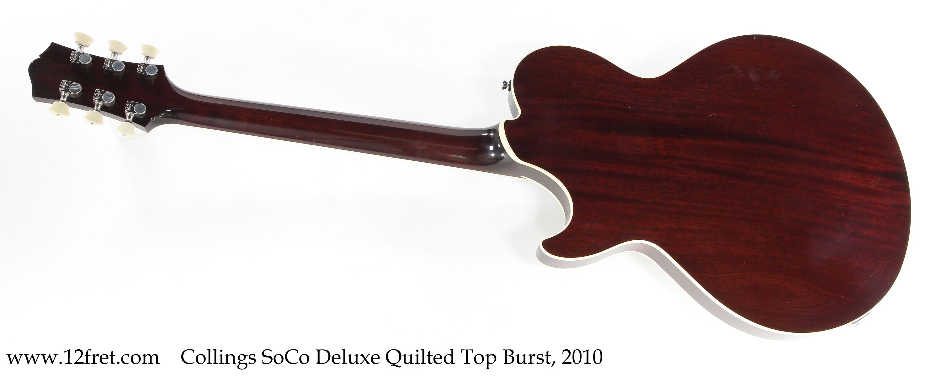 Collings SoCo Deluxe Quilted Top Burst, 2010 - The Twelfth Fret
