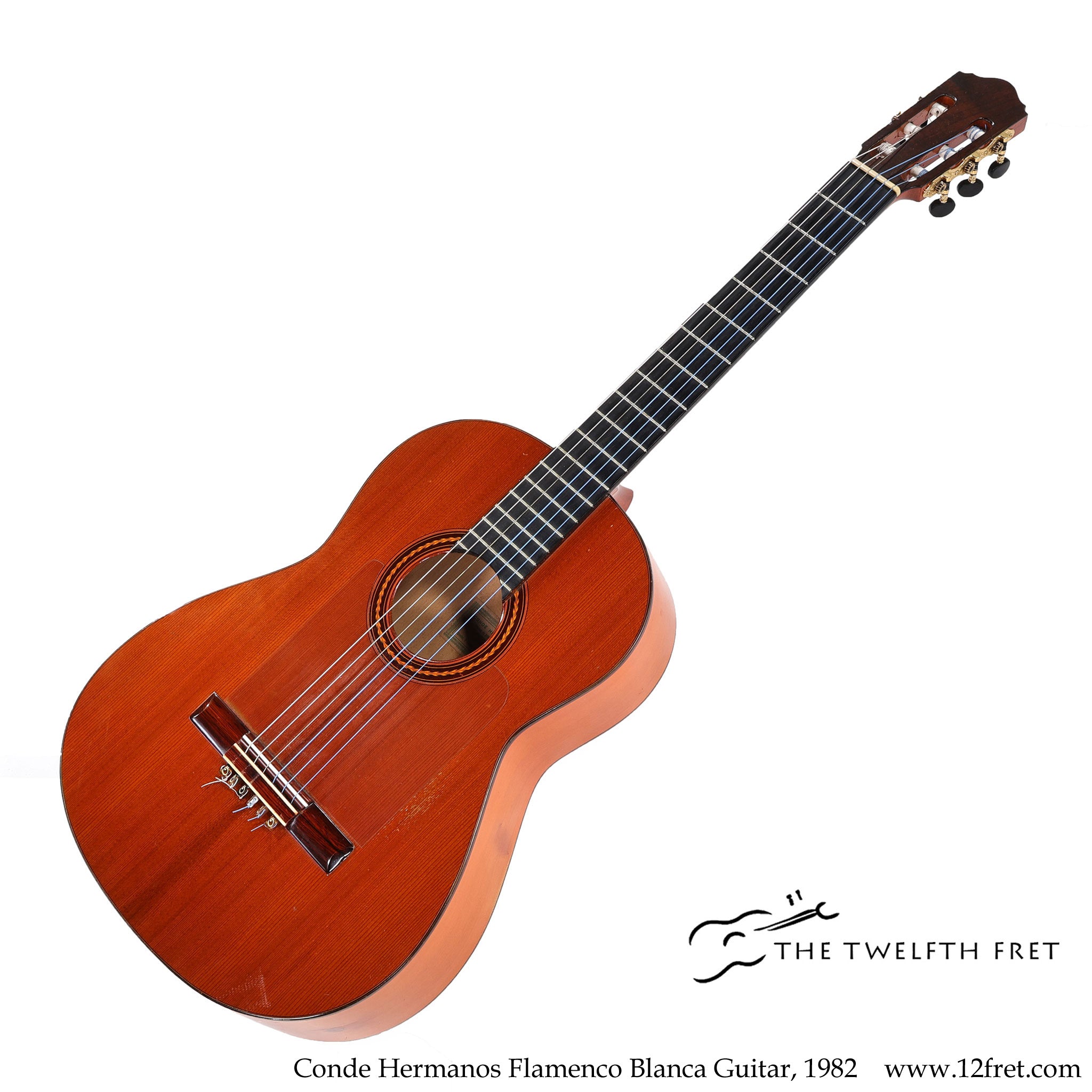 Conde Hermanos Flamenco Blanca Guitar, 1982 - The Twelfth Fret