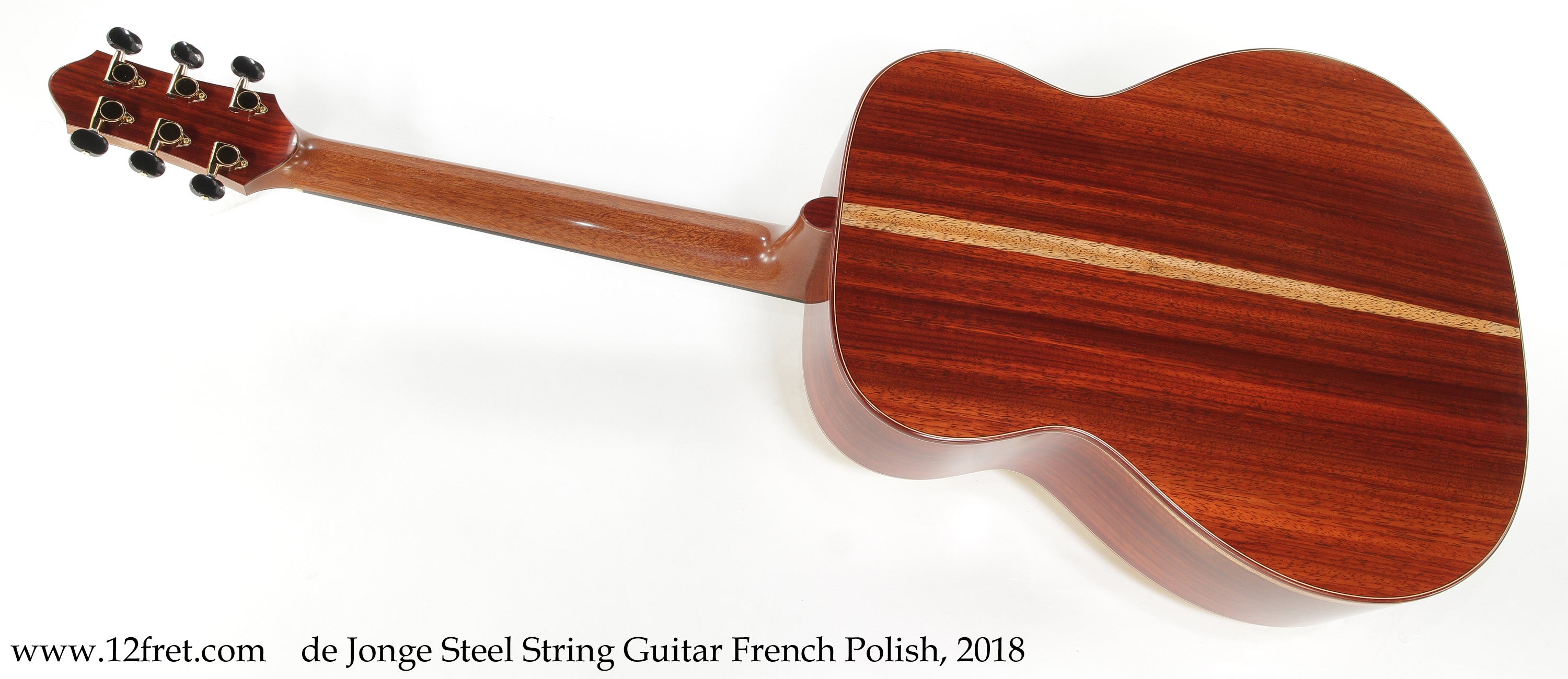 Sergei de Jonge Steel String Guitar French Polish, 2018 - The Twelfth Fret