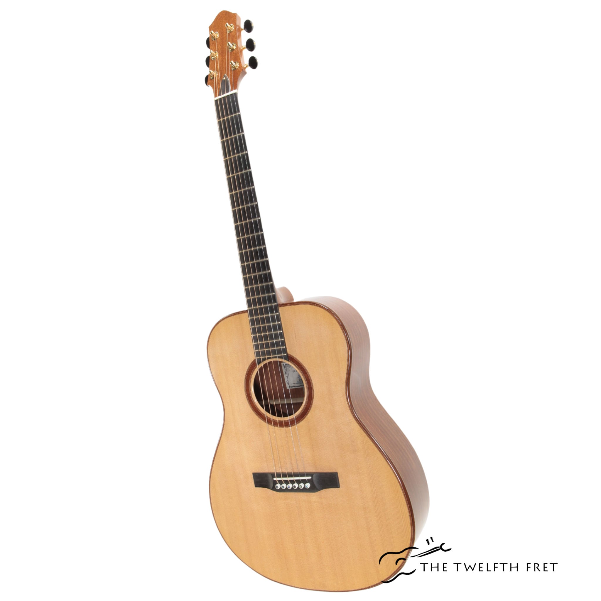 de Jonge Standard Spruce and Sapele Steel String Natural, 2021 - The Twelfth Fret