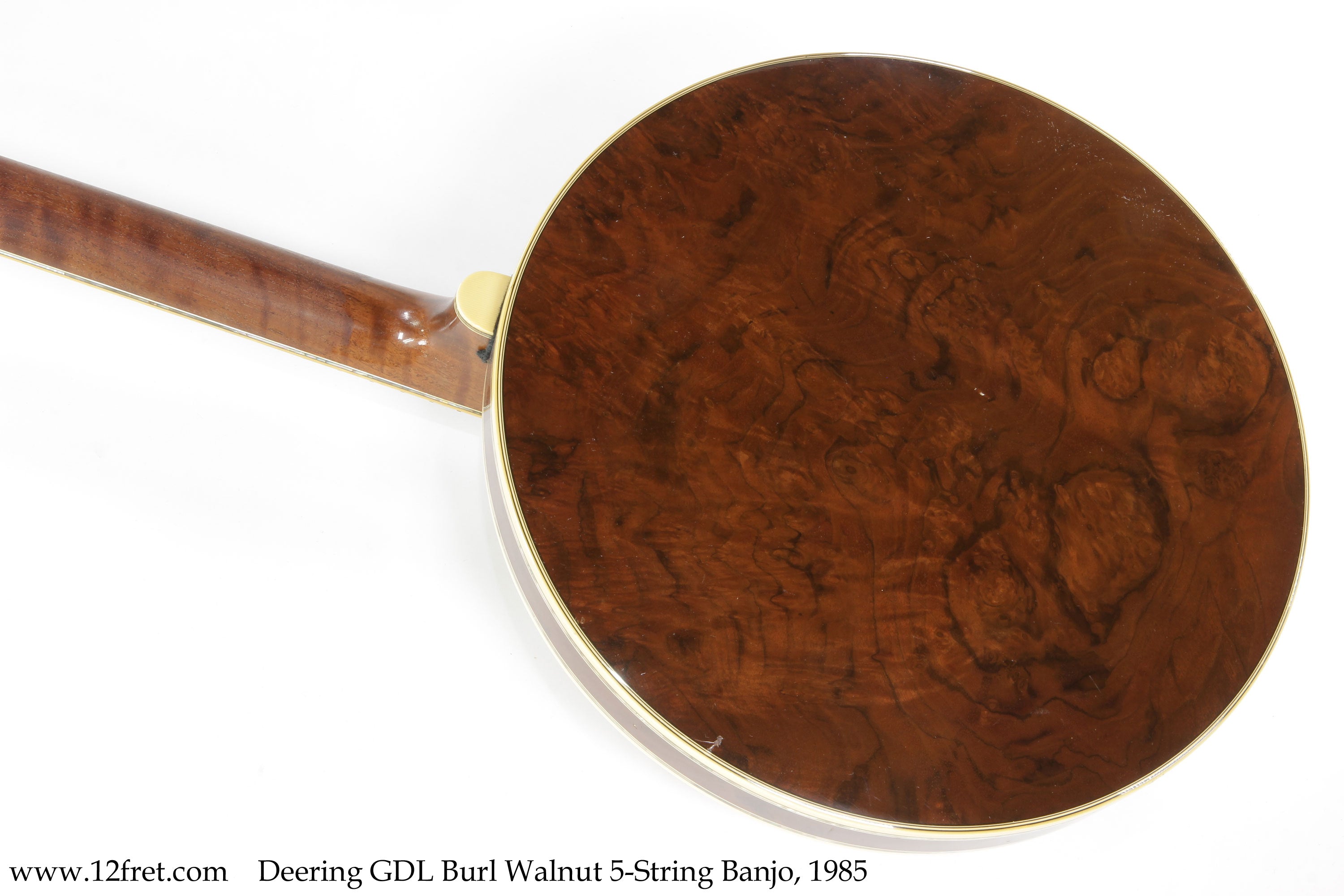 Deering GDL Burl Deering GDL Burl Walnut 5-String Banjo, 1985 - The Twelfth FretWalnut 5-String Banjo, 1985 