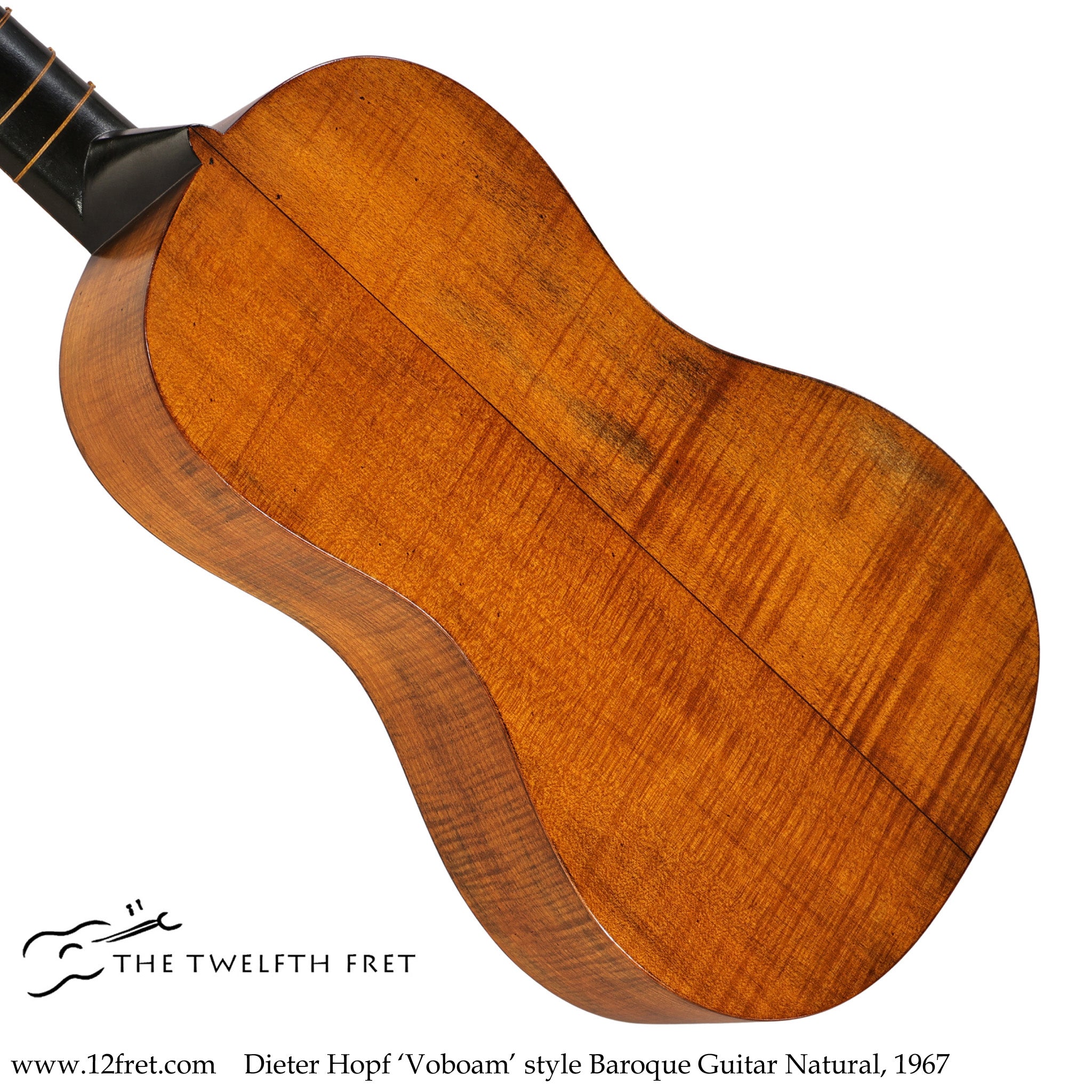 Dieter Hopf 'Voboam' style Baroque Guitar Natural, 1967 - The Twelfth Fret