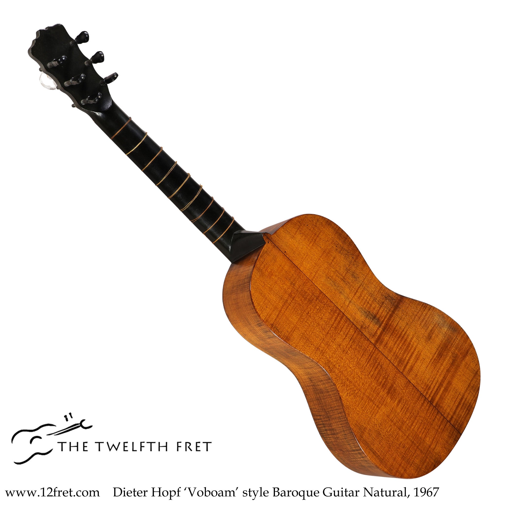 Dieter Hopf 'Voboam' style Baroque Guitar Natural, 1967 - The Twelfth Fret