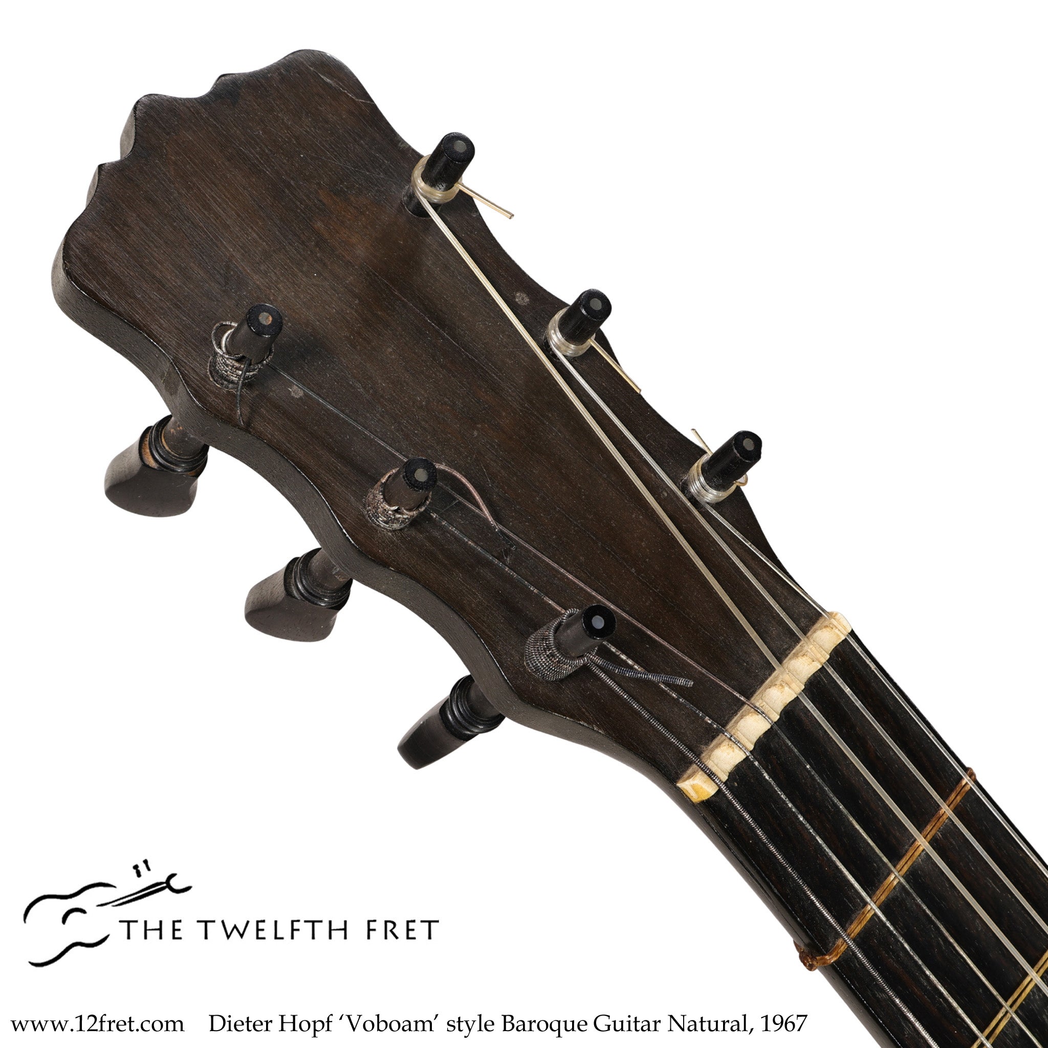 Dieter Hopf 'Voboam' style Baroque Guitar Natural, 1967 - The Twelfth Fret