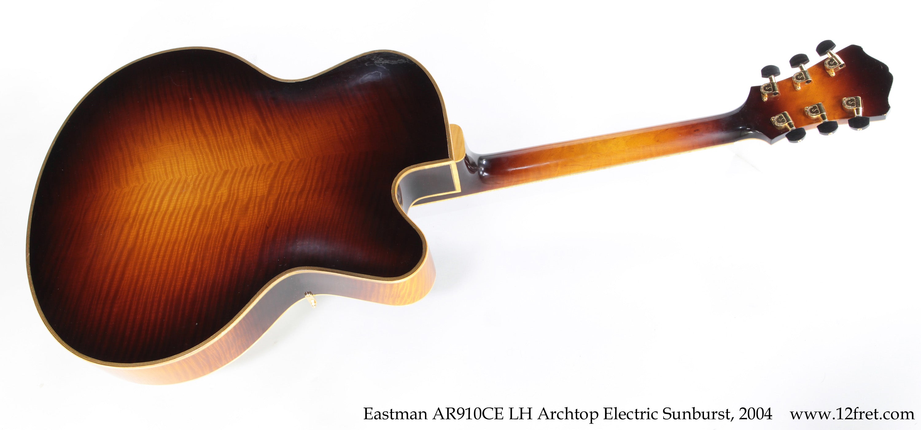 Eastman AR910CE LH Archtop Electric Sunburst, 2004 - The Twelfth Fret