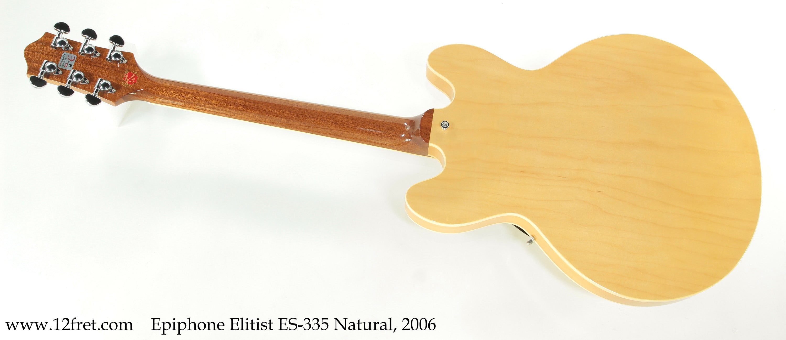 Epiphone Elitist ES-335 Natural, 2006