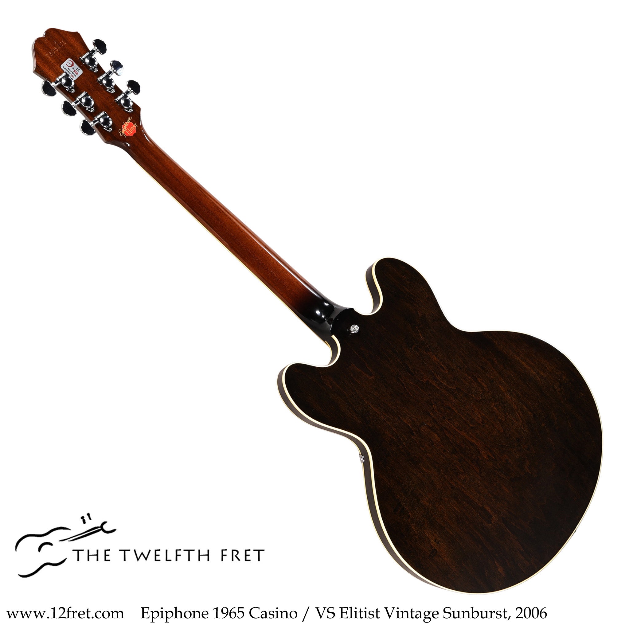 Epiphone 1965 Casino / VS Elitist Vintage Sunburst, 2006 - The Twelfth Fret