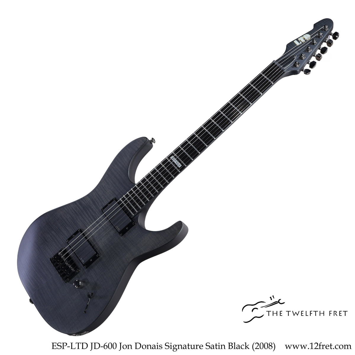 ESP-LTD JD-600 Jon Donais Signature Satin Black (2008) - The Twelfth Fret