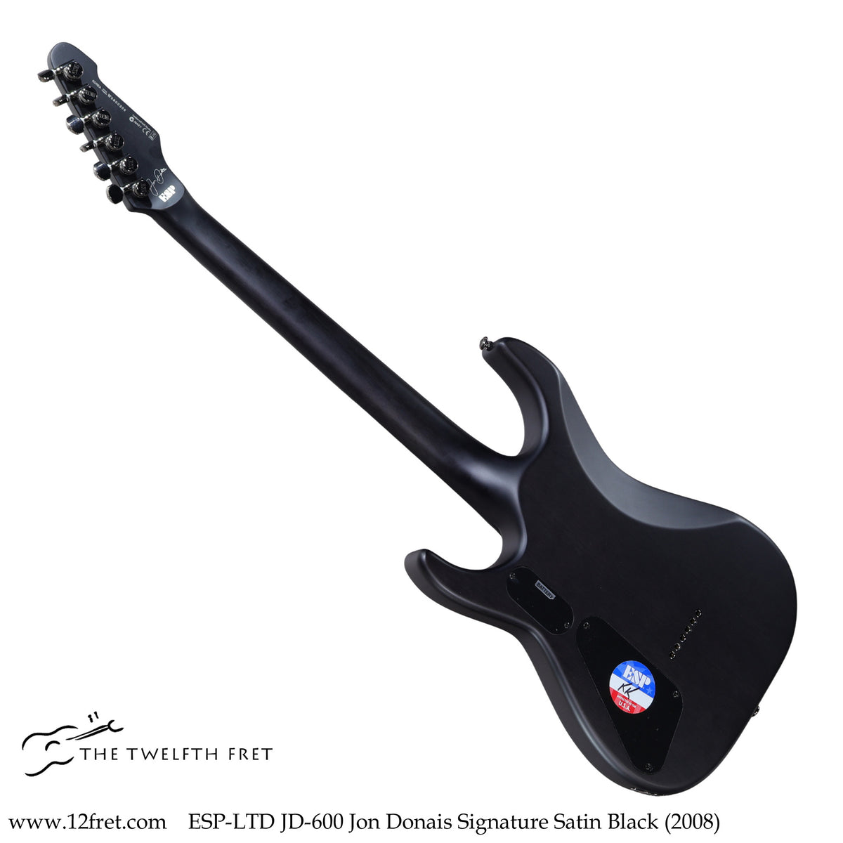 ESP-LTD JD-600 Jon Donais Signature Satin Black (2008) - The Twelfth Fret