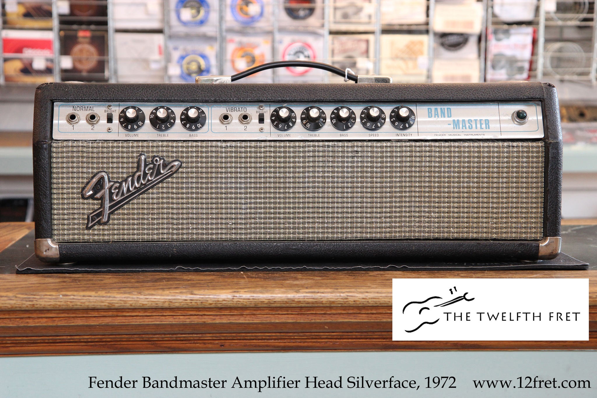 Fender Bandmaster Amplifier Head Silverface, 1972 - The Twelfth Fret