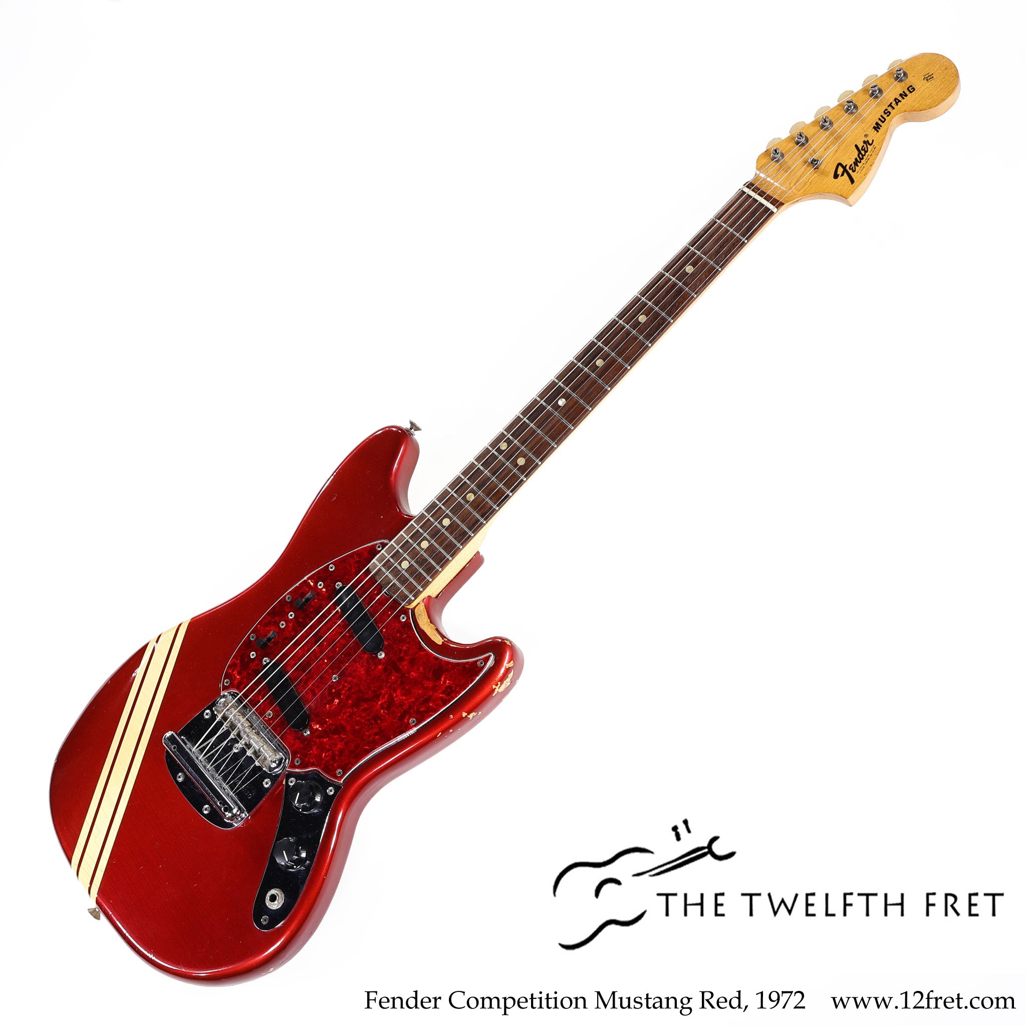 Fender Competition Mustang Red, 1972 - The Twelfth Fret