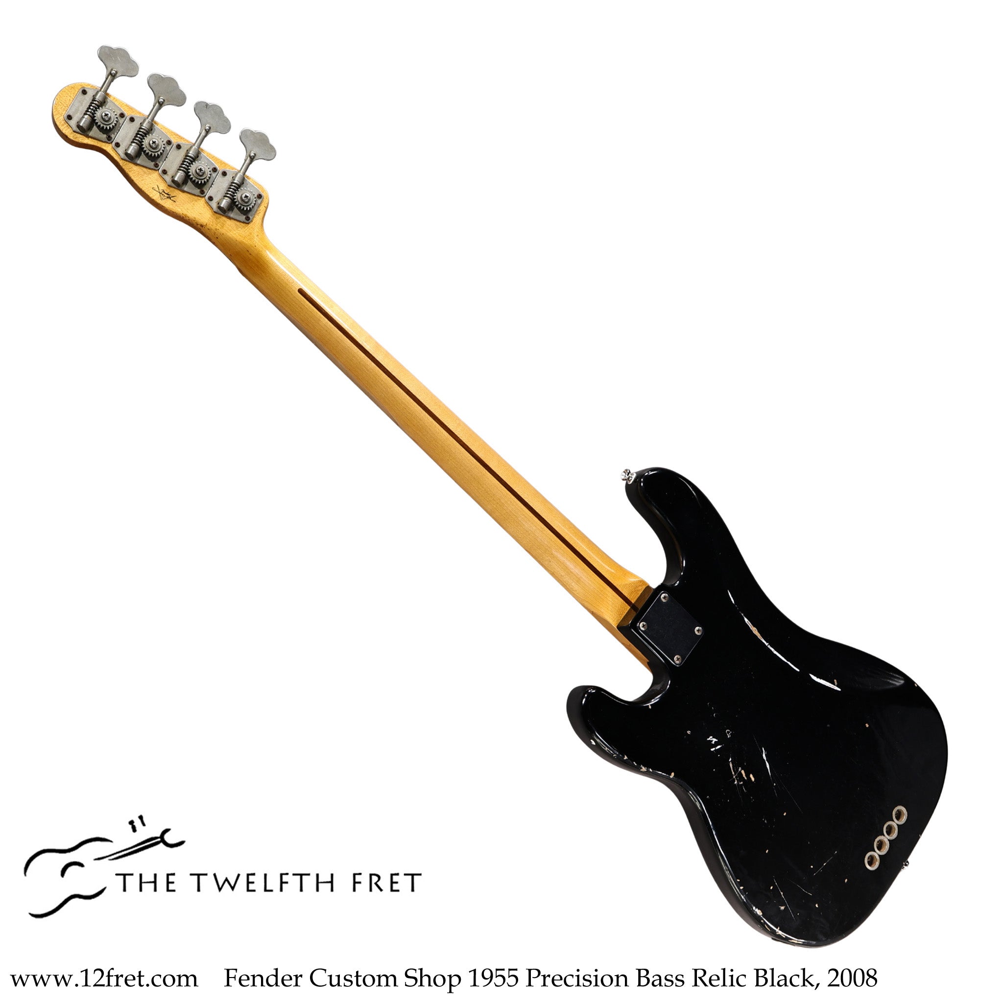 Fender Custom Shop 1955 Precision Bass Relic Black, 2008 - The Twelfth Fret