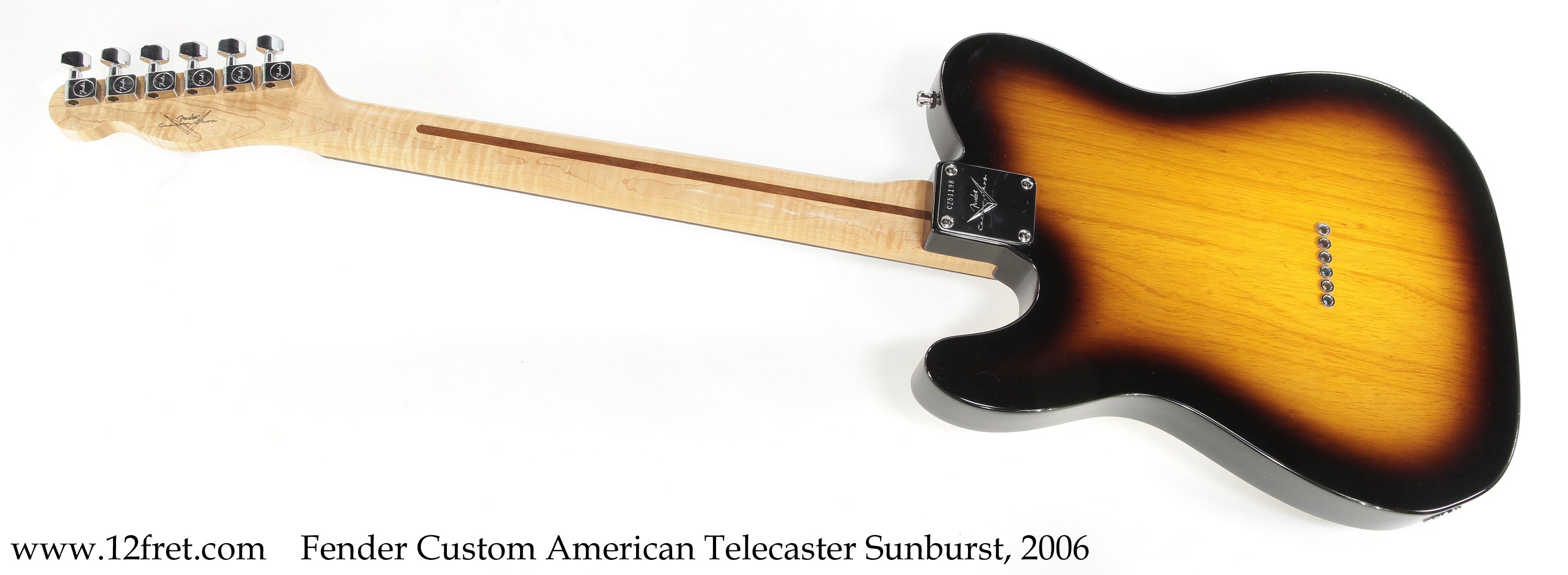 Fender Custom American Telecaster Sunburst, 2006 - The Twelfth Fret