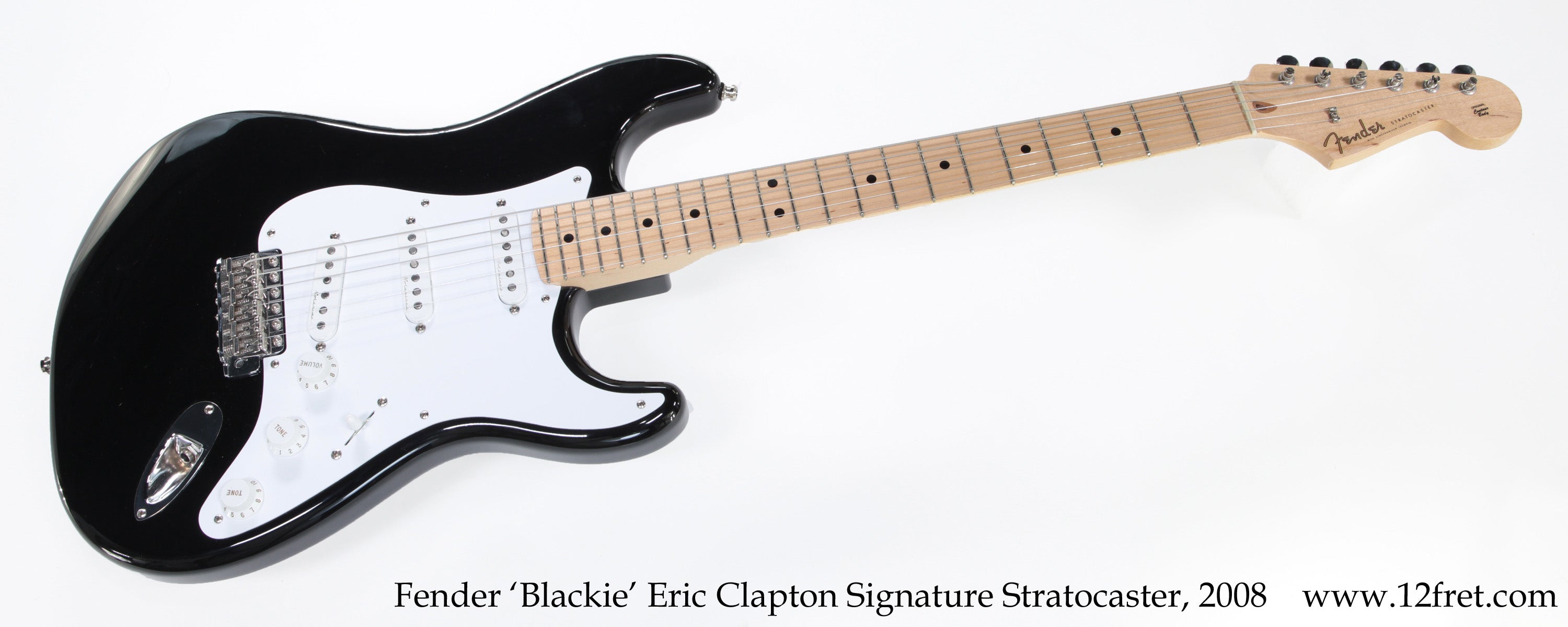 Fender Custom Shop 'Blackie' Eric Clapton Signature Stratocaster, 2008 - The Twelfth Fret