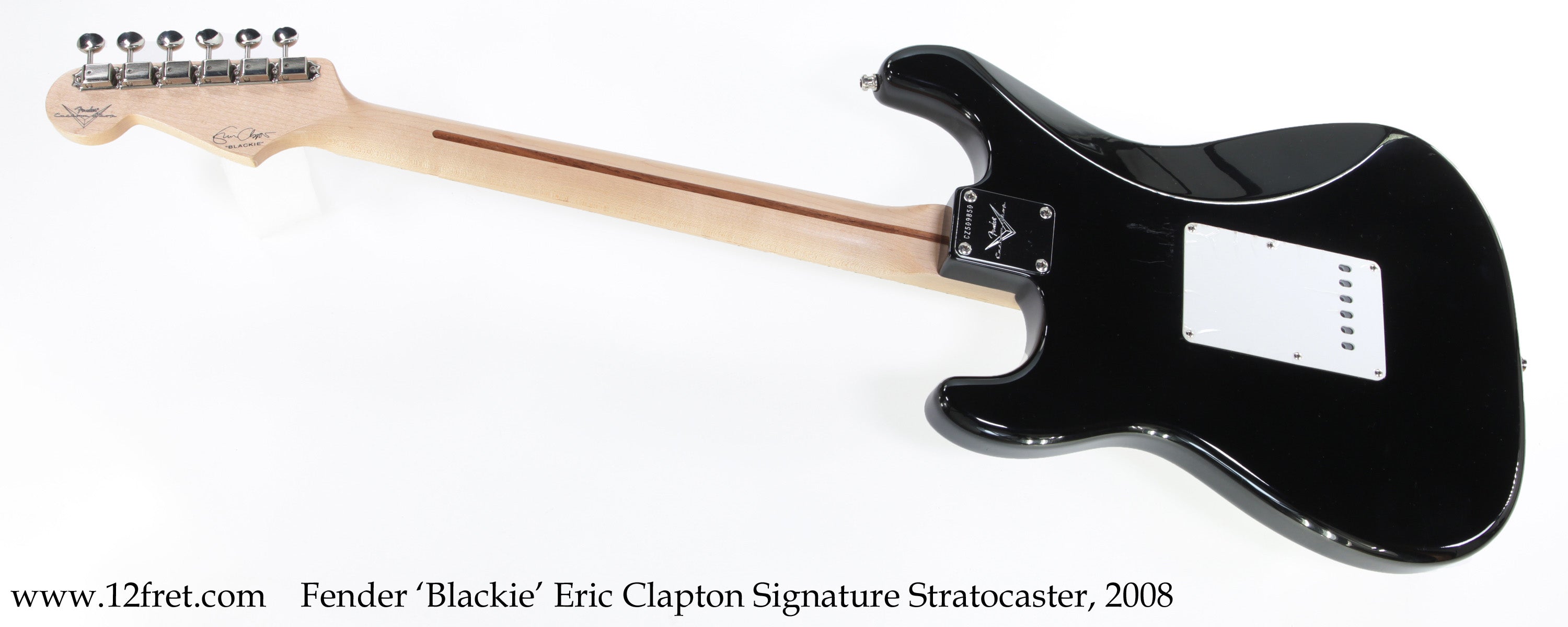 Fender Custom Shop 'Blackie' Eric Clapton Signature Stratocaster, 2008 - The Twelfth Fret