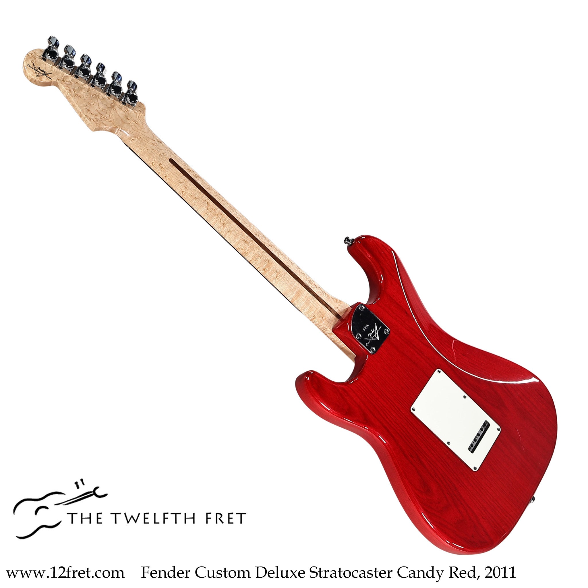 Fender Custom Deluxe Stratocaster Candy Red, 2011 - The Twelfth Fret