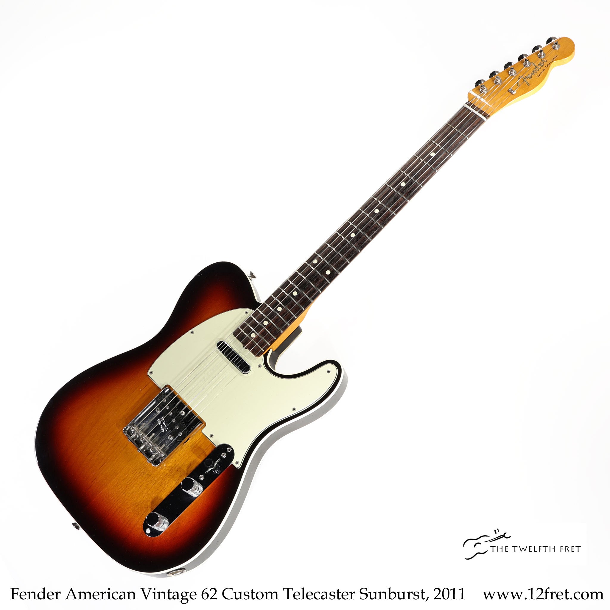 Fender American Vintage 62 Custom Telecaster Sunburst, 2011 - The Twelfth Fret